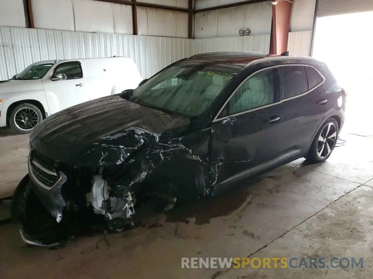 1 Photograph of a damaged car LRBFZPR49MD122836 BUICK ENVISION 2021