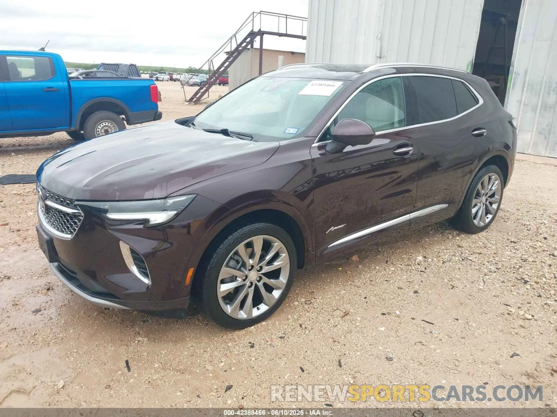 2 Photograph of a damaged car LRBFZRR43MD191064 BUICK ENVISION 2021