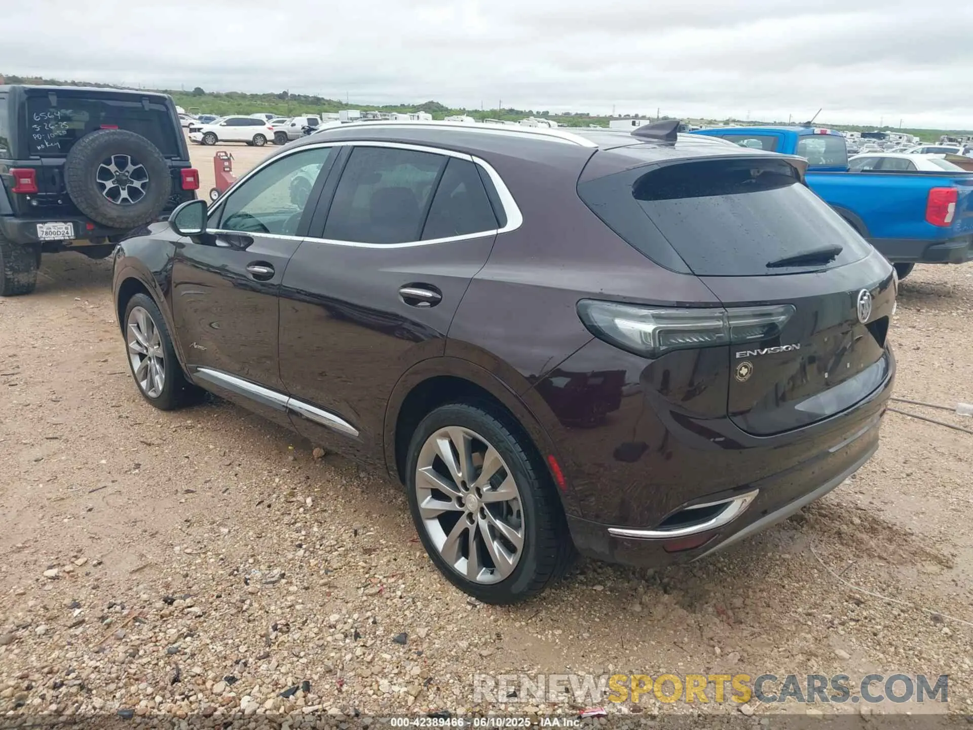 3 Photograph of a damaged car LRBFZRR43MD191064 BUICK ENVISION 2021