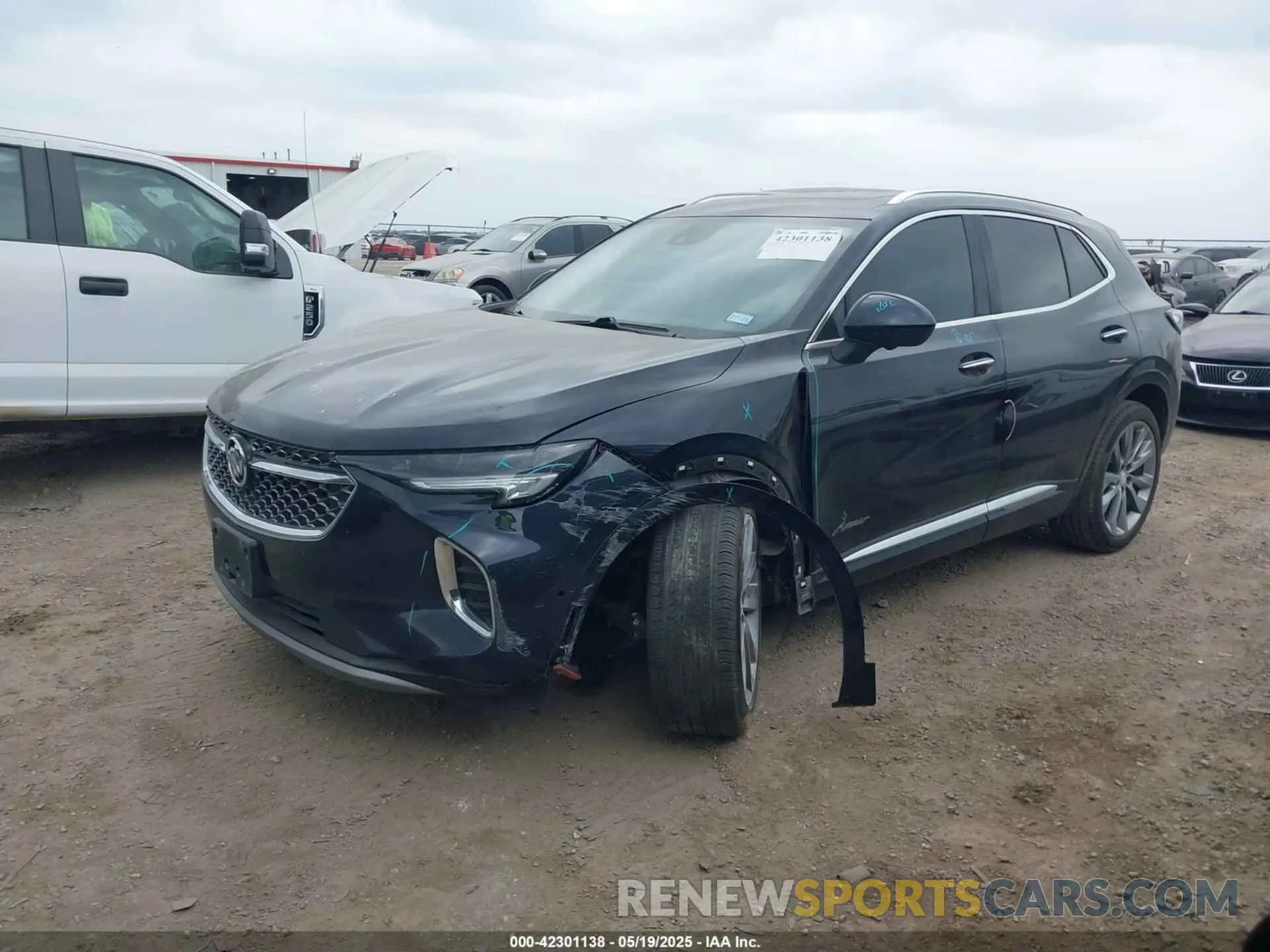 2 Photograph of a damaged car LRBFZRR44MD164732 BUICK ENVISION 2021