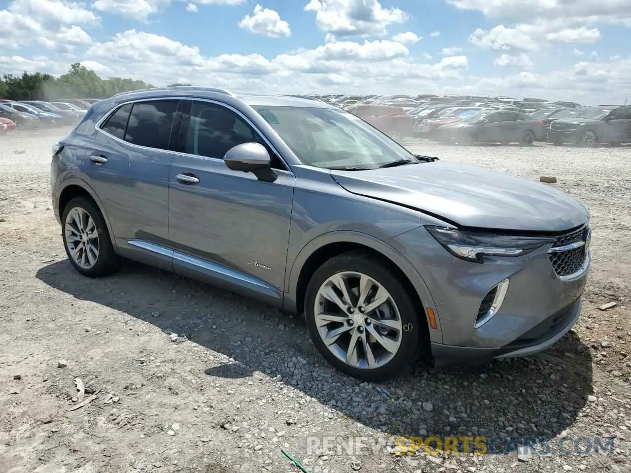 4 Photograph of a damaged car LRBFZRR45MD178980 BUICK ENVISION 2021