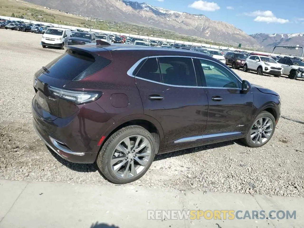 3 Photograph of a damaged car LRBFZSR40MD125966 BUICK ENVISION 2021