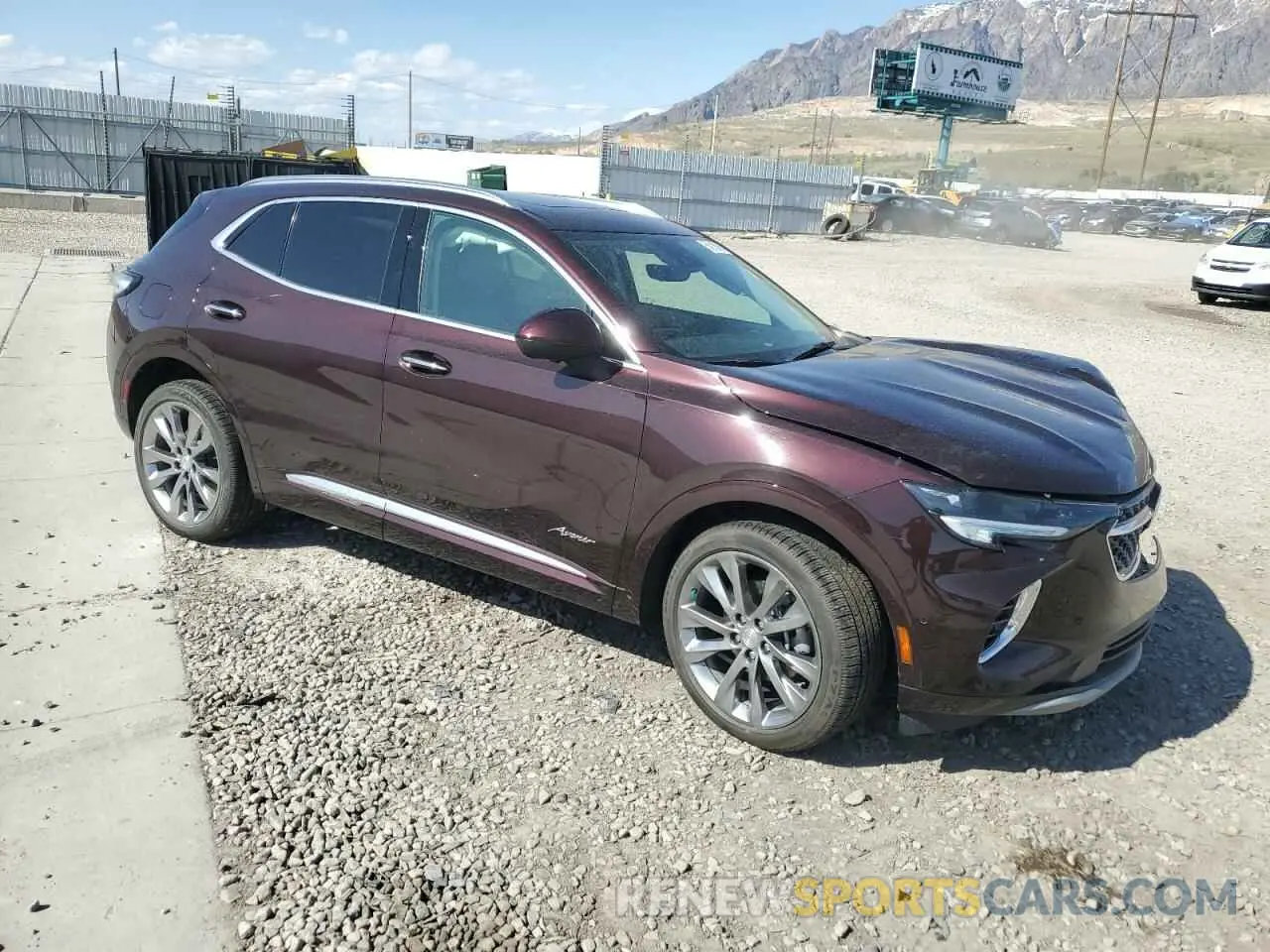 4 Photograph of a damaged car LRBFZSR40MD125966 BUICK ENVISION 2021