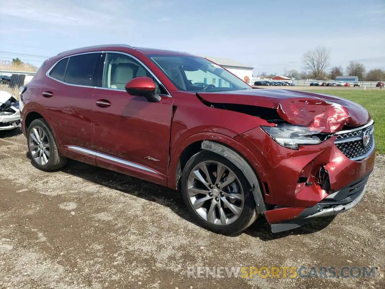 4 Photograph of a damaged car LRBFZSR42MD141943 BUICK ENVISION 2021