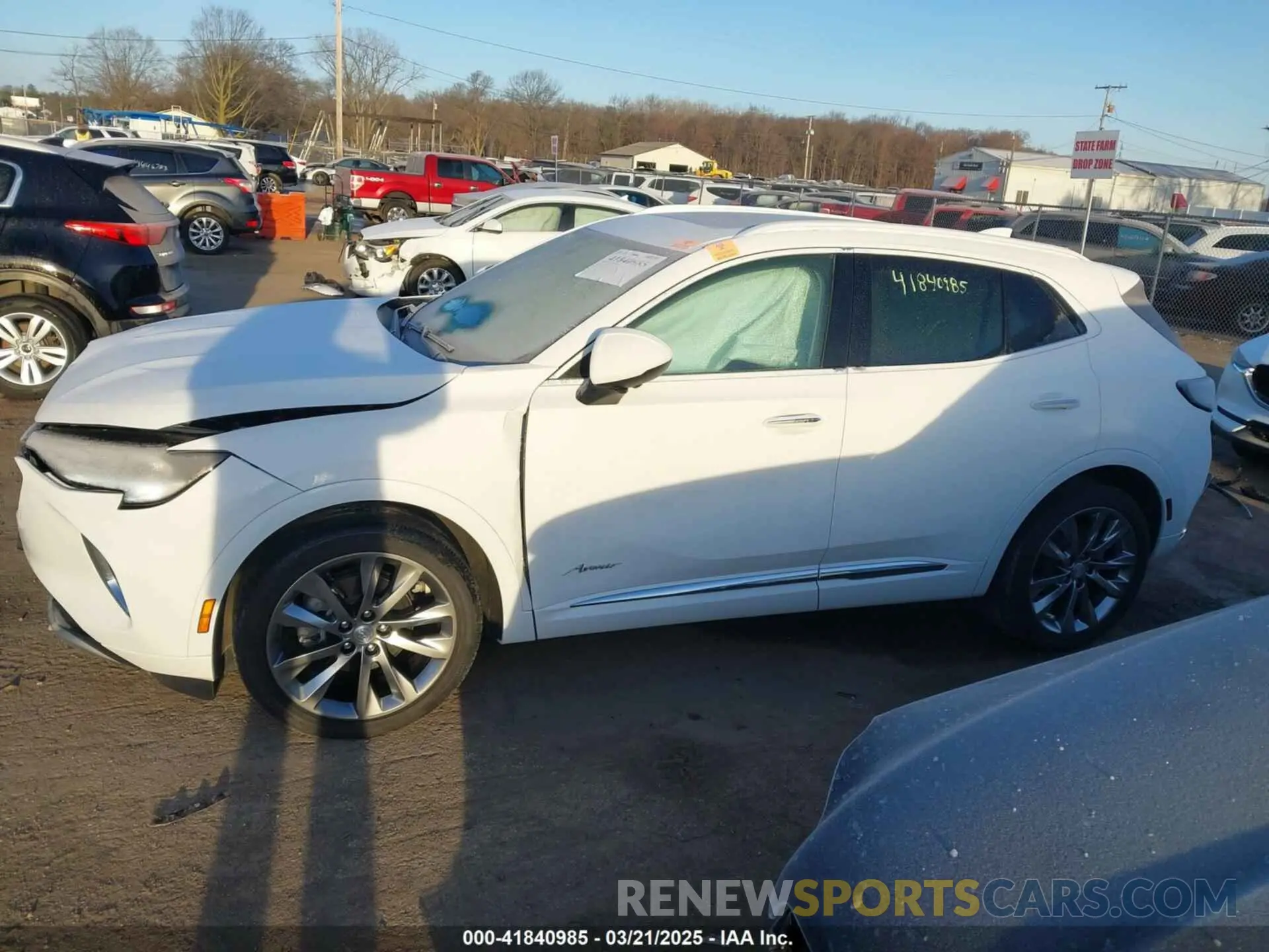 14 Photograph of a damaged car LRBFZSR44MD077520 BUICK ENVISION 2021