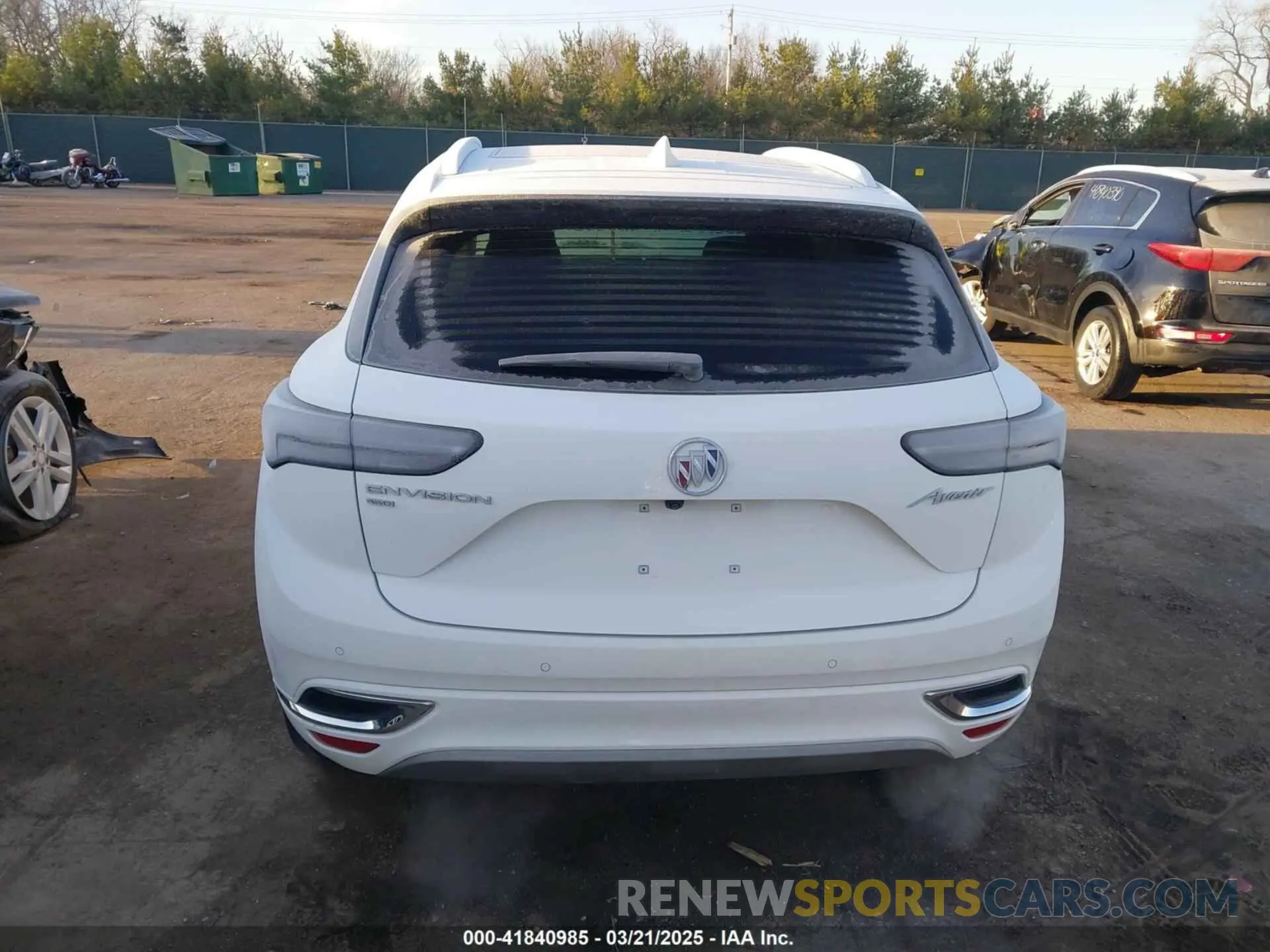 16 Photograph of a damaged car LRBFZSR44MD077520 BUICK ENVISION 2021