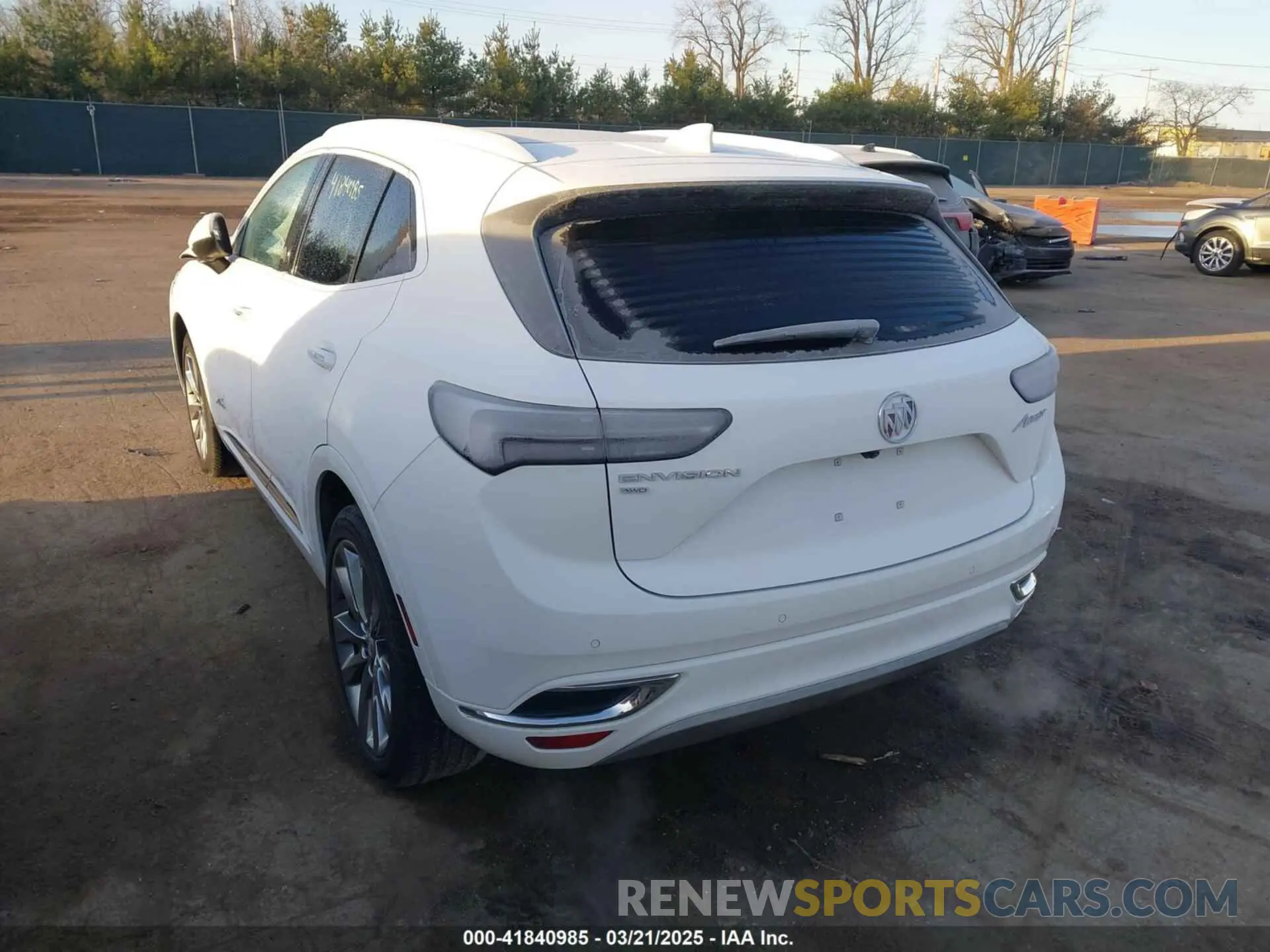 3 Photograph of a damaged car LRBFZSR44MD077520 BUICK ENVISION 2021