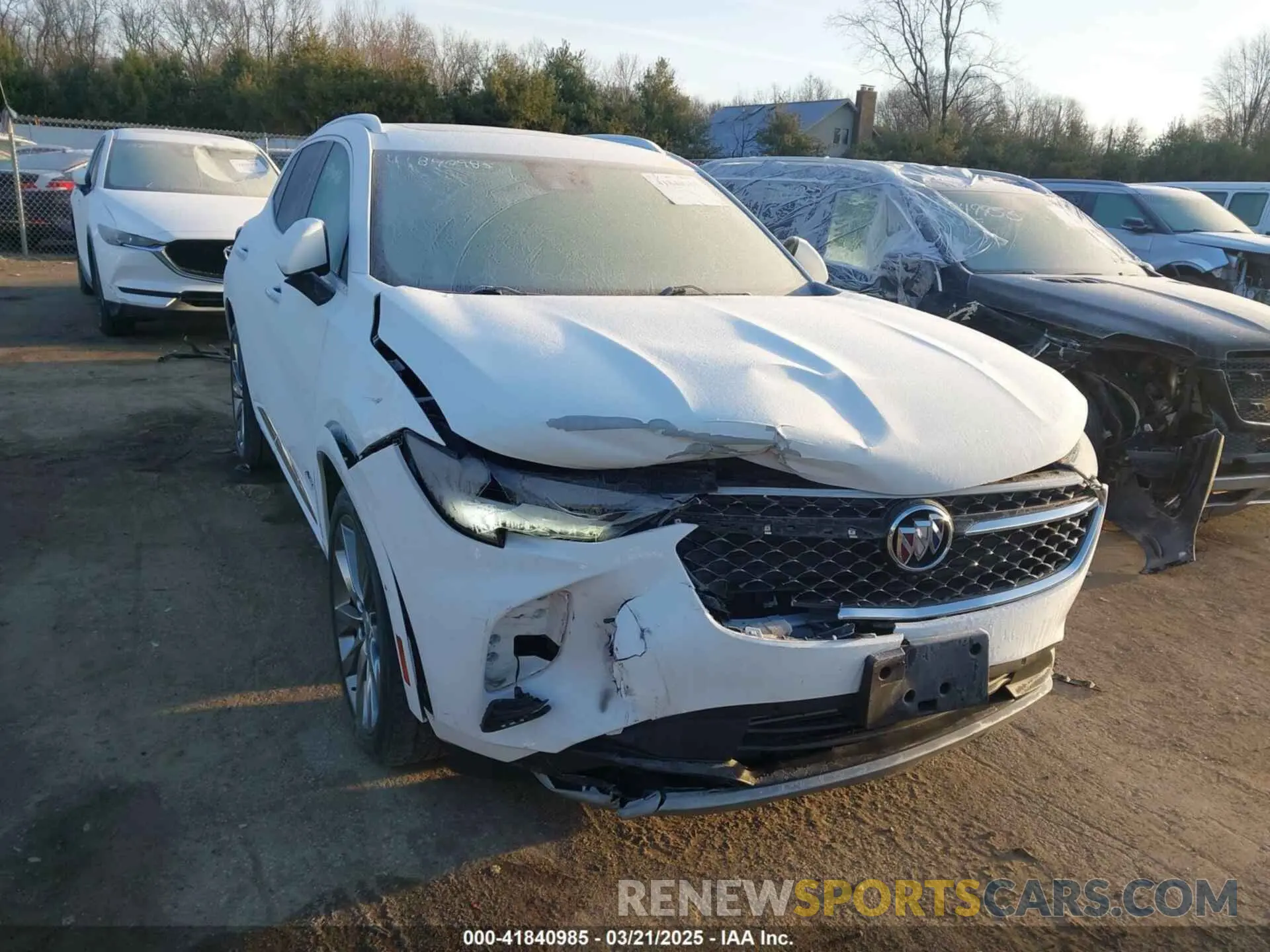 6 Photograph of a damaged car LRBFZSR44MD077520 BUICK ENVISION 2021