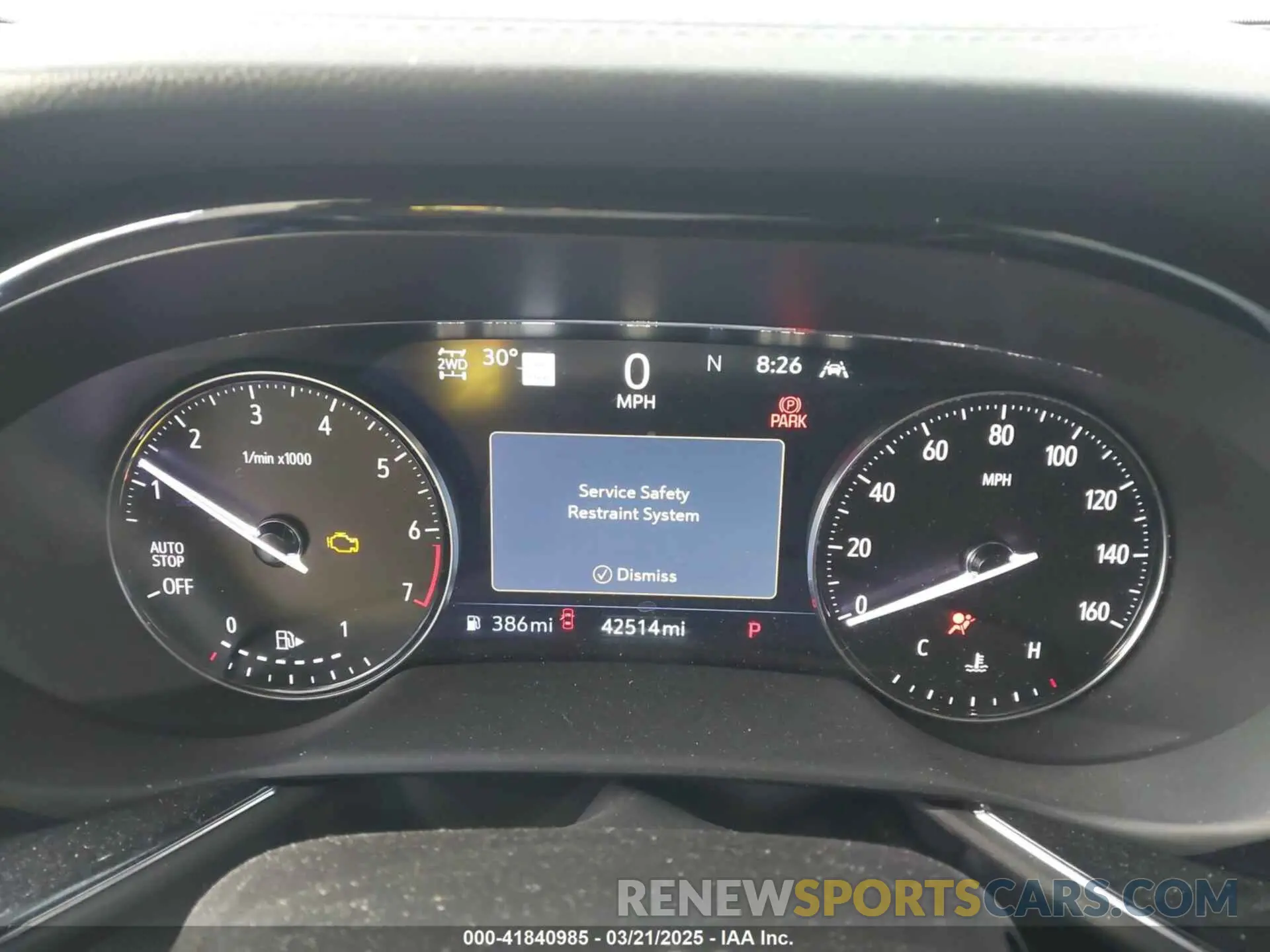 7 Photograph of a damaged car LRBFZSR44MD077520 BUICK ENVISION 2021
