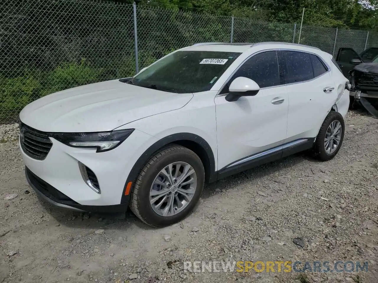 1 Photograph of a damaged car LRBAZLR40ND117688 BUICK ENVISION 2022