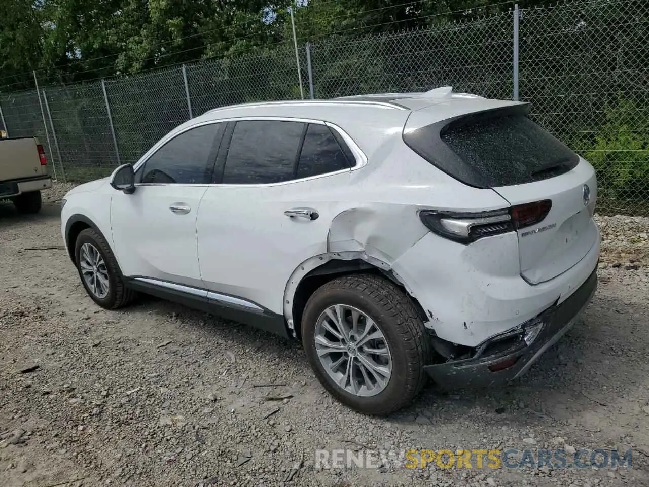 2 Photograph of a damaged car LRBAZLR40ND117688 BUICK ENVISION 2022