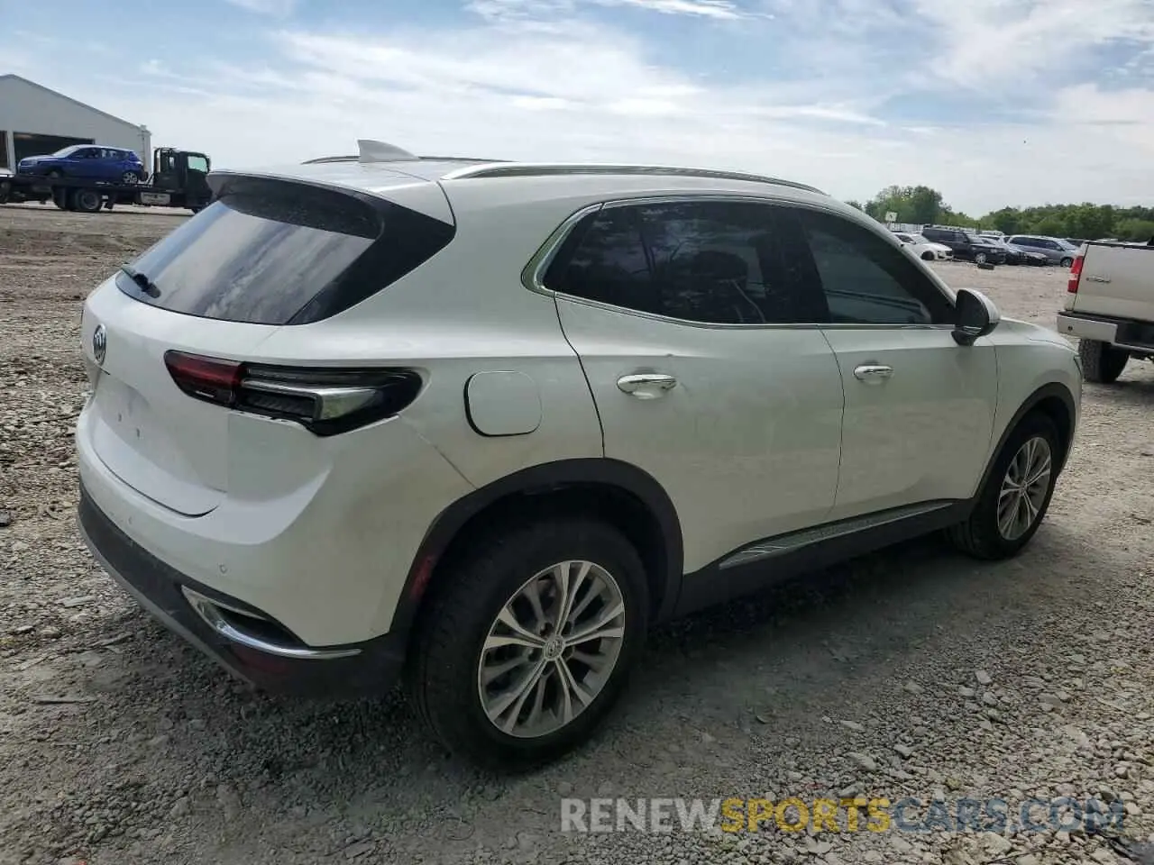 3 Photograph of a damaged car LRBAZLR40ND117688 BUICK ENVISION 2022