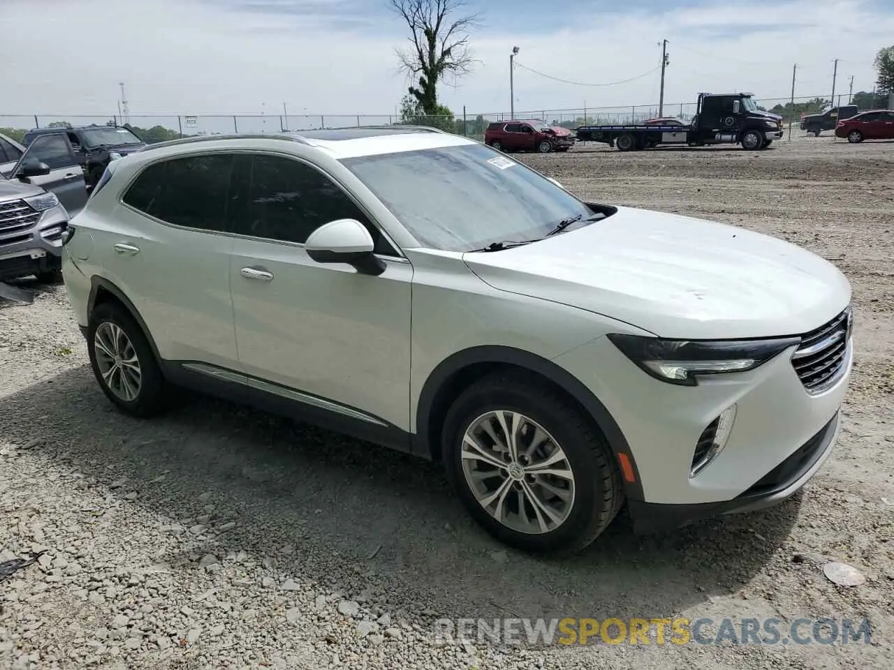 4 Photograph of a damaged car LRBAZLR40ND117688 BUICK ENVISION 2022