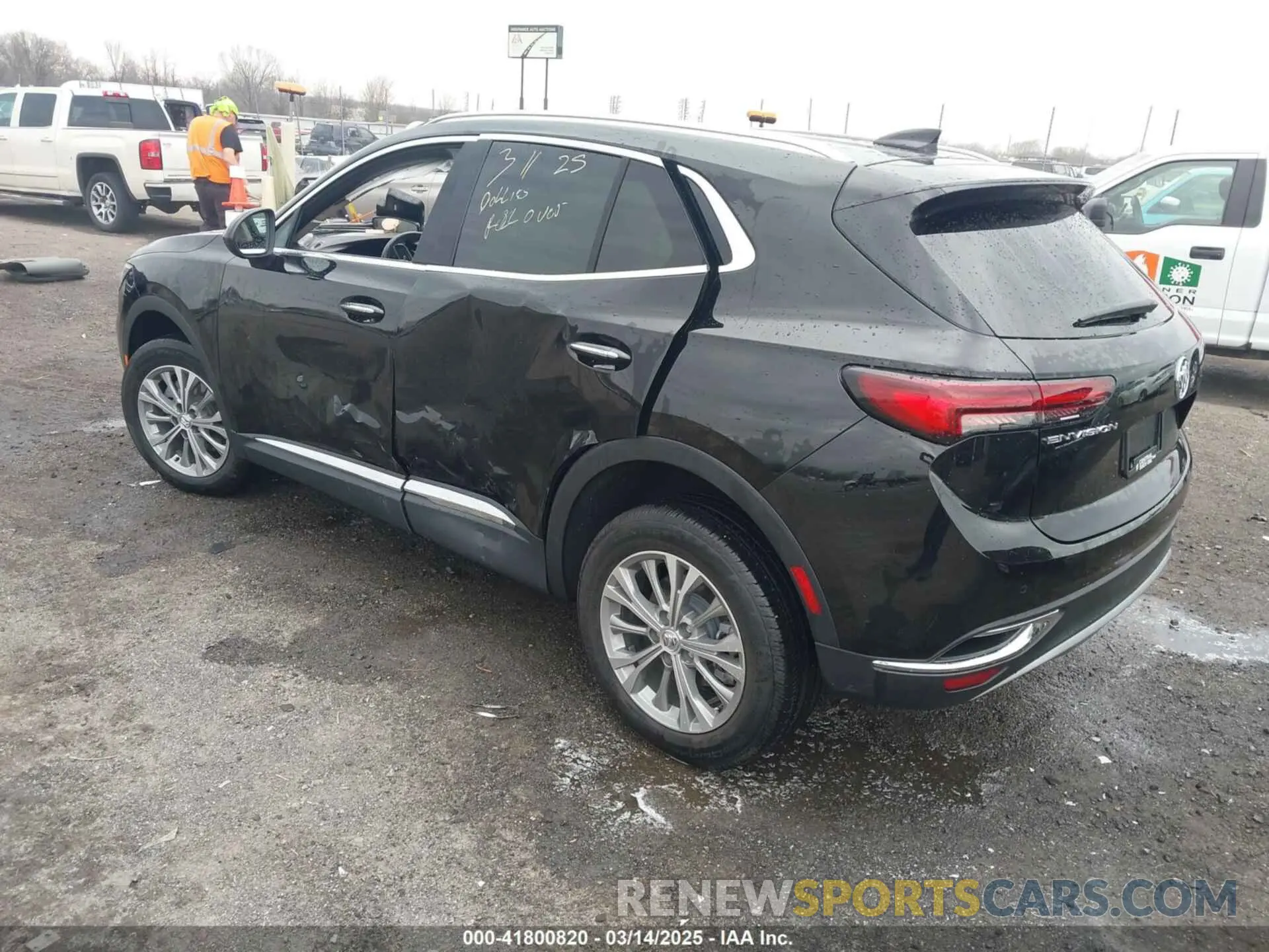 3 Photograph of a damaged car LRBAZLR40ND160377 BUICK ENVISION 2022