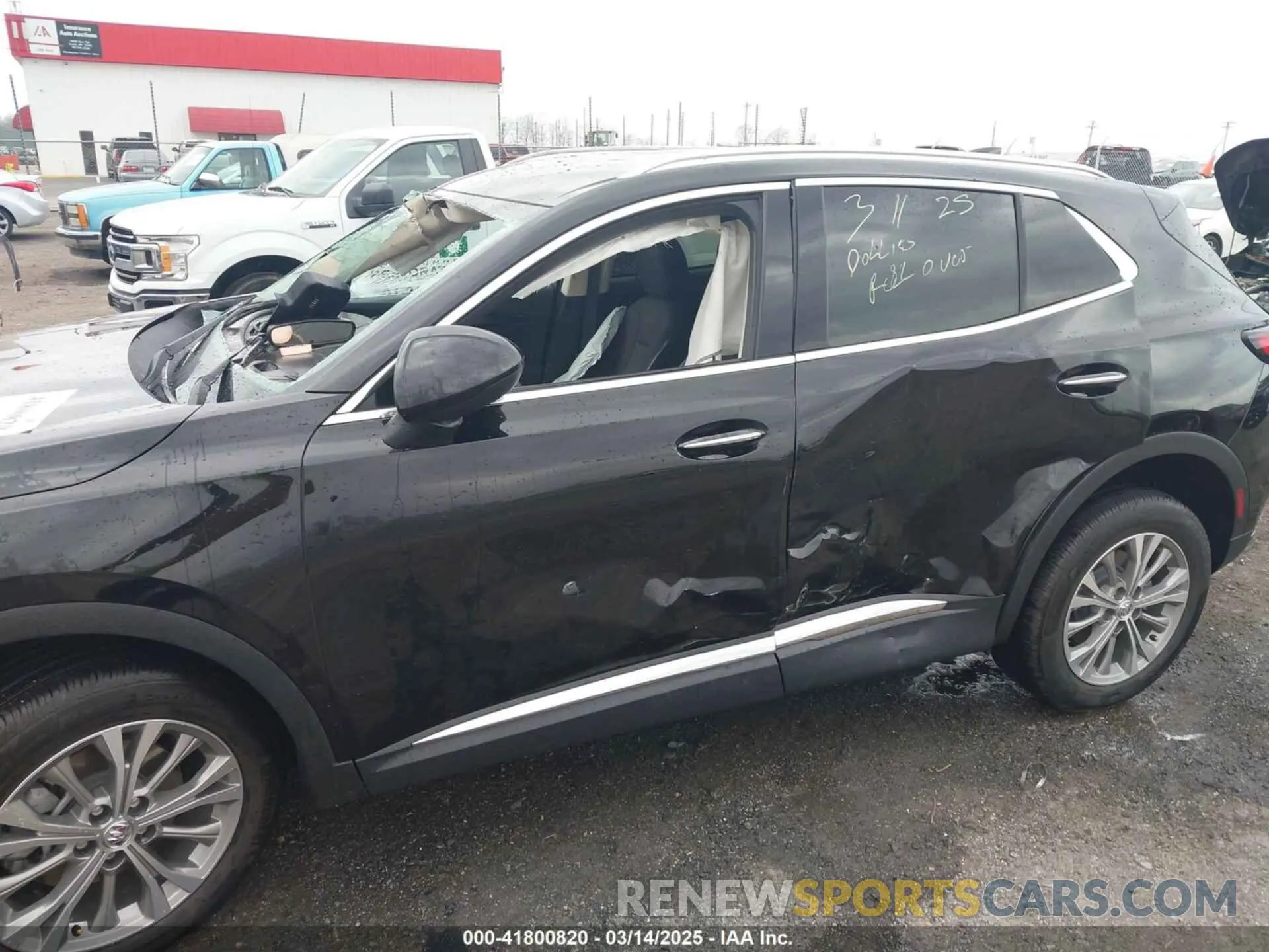 6 Photograph of a damaged car LRBAZLR40ND160377 BUICK ENVISION 2022