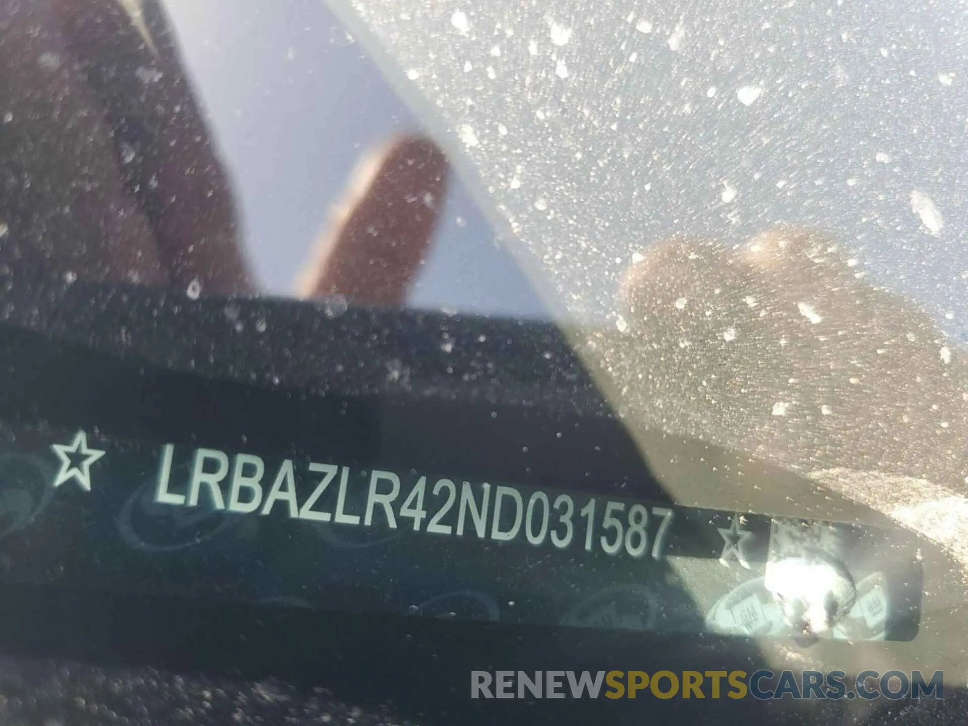 9 Photograph of a damaged car LRBAZLR42ND031587 BUICK ENVISION 2022