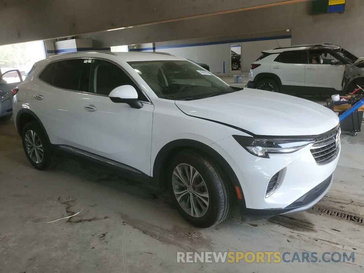4 Photograph of a damaged car LRBAZLR43ND137546 BUICK ENVISION 2022