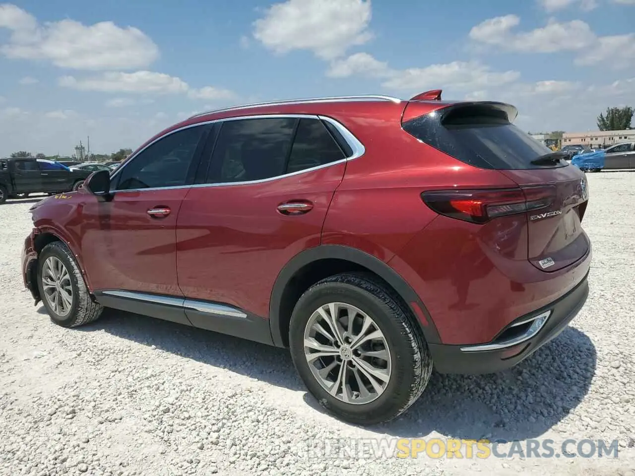 2 Photograph of a damaged car LRBAZLR44ND009901 BUICK ENVISION 2022