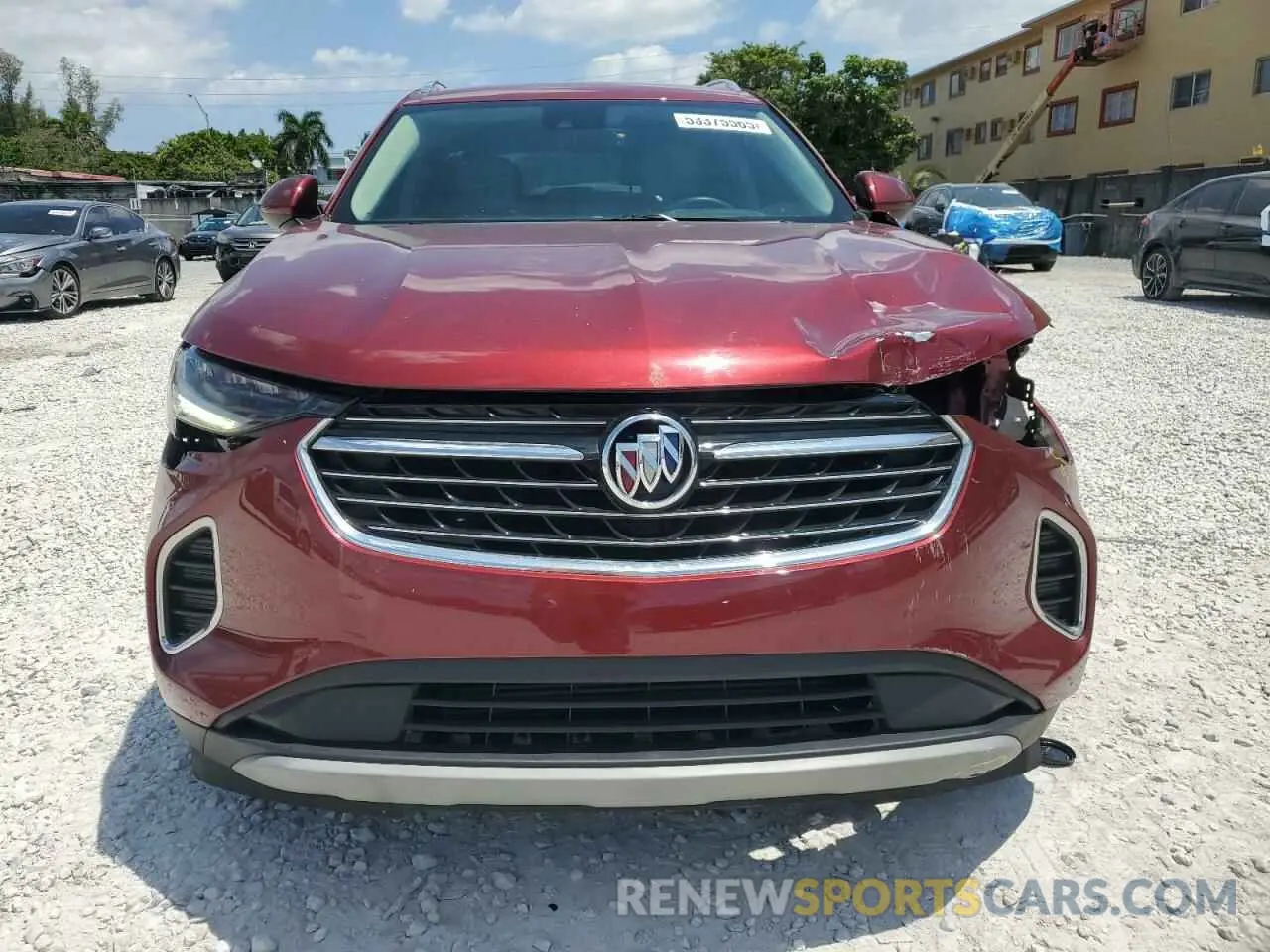 5 Photograph of a damaged car LRBAZLR44ND009901 BUICK ENVISION 2022