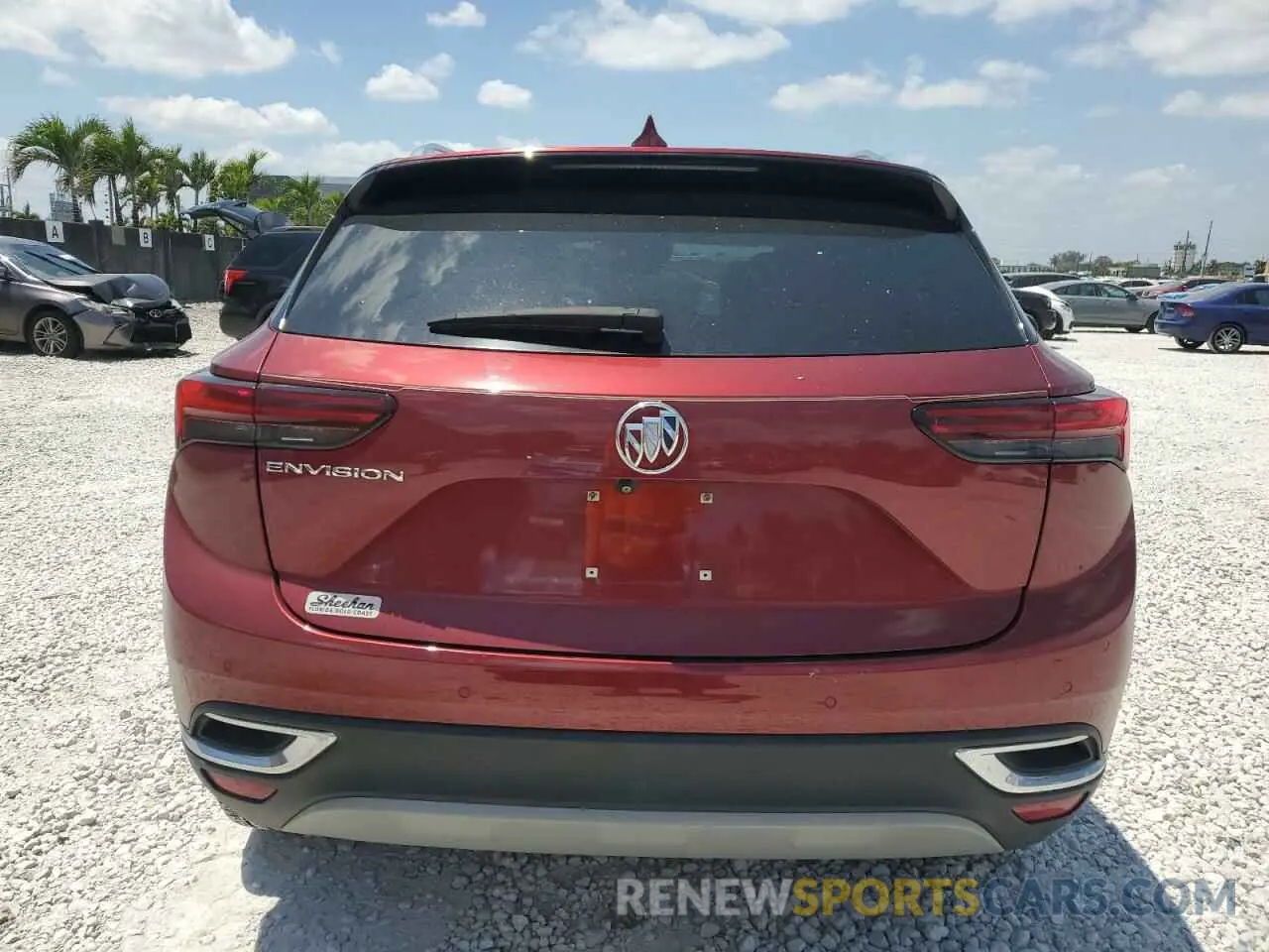 6 Photograph of a damaged car LRBAZLR44ND009901 BUICK ENVISION 2022