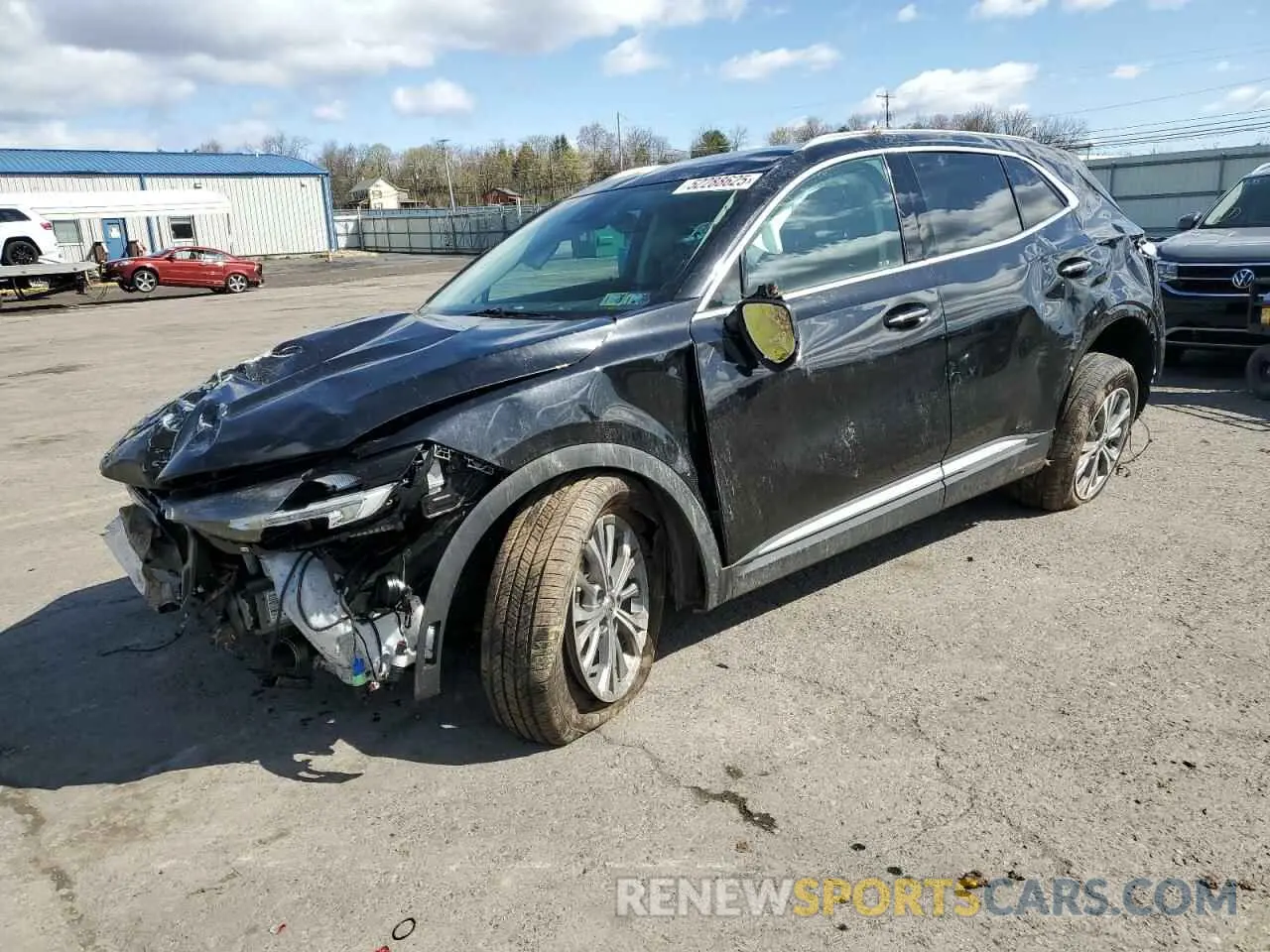 1 Photograph of a damaged car LRBAZLR44ND135563 BUICK ENVISION 2022