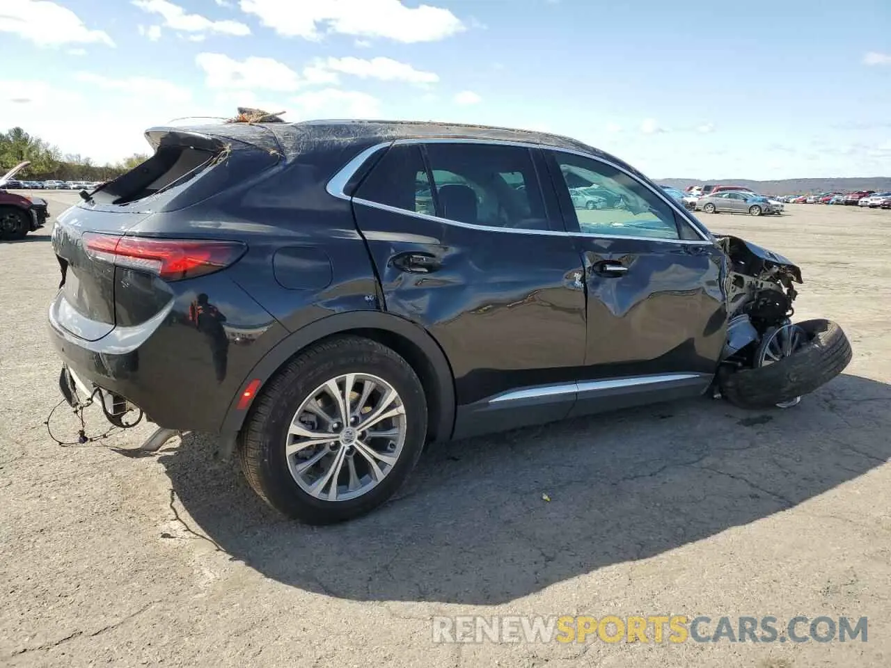3 Photograph of a damaged car LRBAZLR44ND135563 BUICK ENVISION 2022