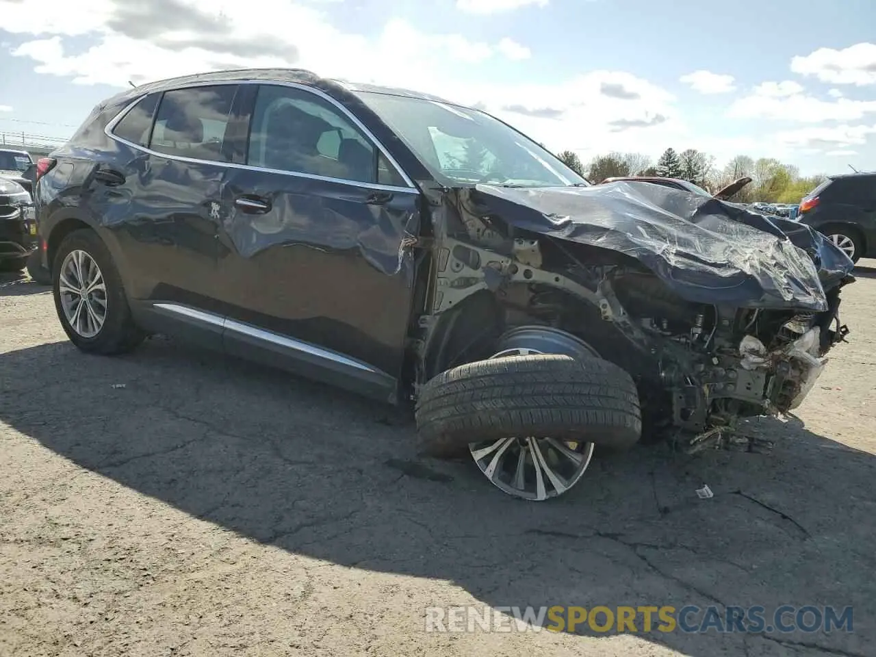 4 Photograph of a damaged car LRBAZLR44ND135563 BUICK ENVISION 2022