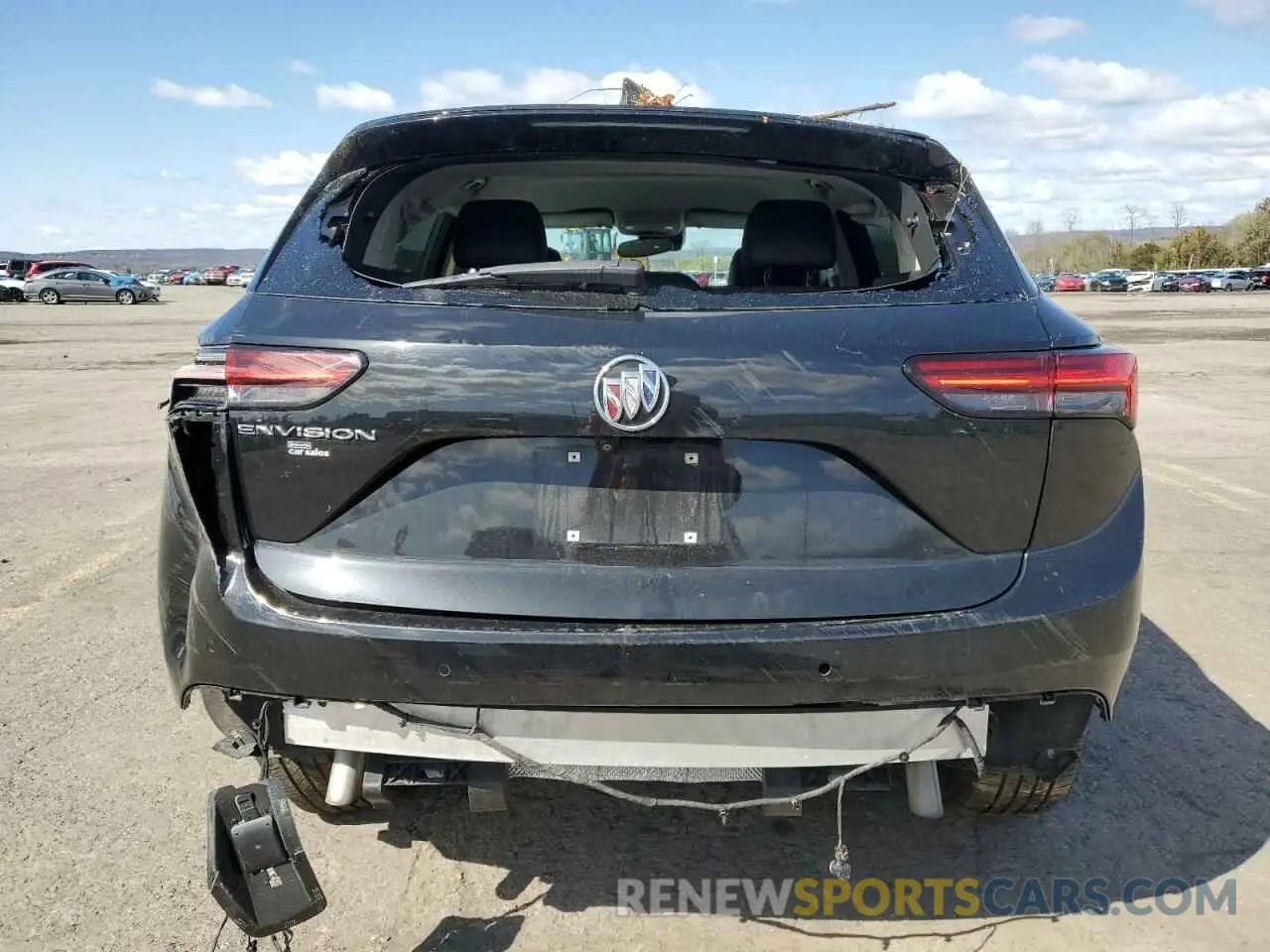 6 Photograph of a damaged car LRBAZLR44ND135563 BUICK ENVISION 2022