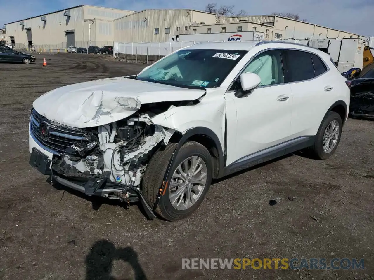 1 Photograph of a damaged car LRBAZLR44ND165226 BUICK ENVISION 2022