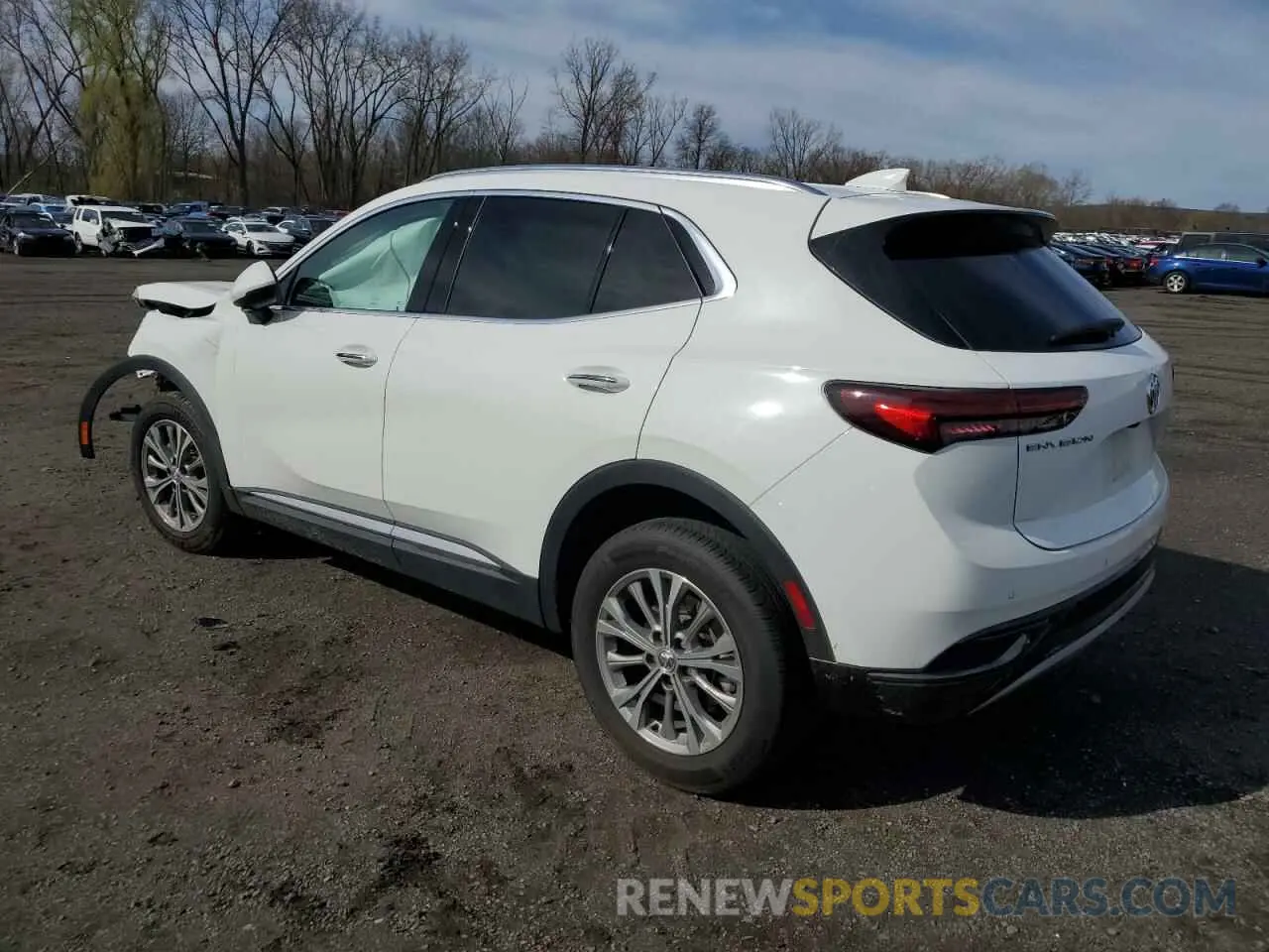 2 Photograph of a damaged car LRBAZLR44ND165226 BUICK ENVISION 2022