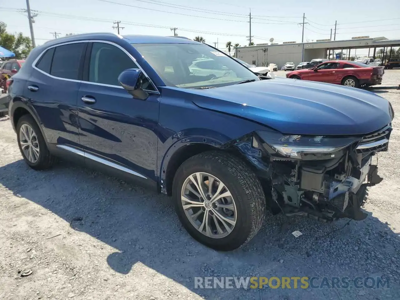 4 Photograph of a damaged car LRBAZLR45ND067404 BUICK ENVISION 2022
