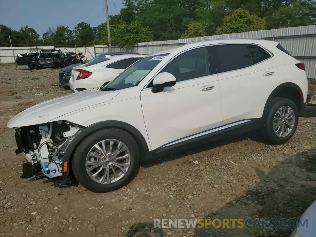 1 Photograph of a damaged car LRBAZLR45ND125303 BUICK ENVISION 2022