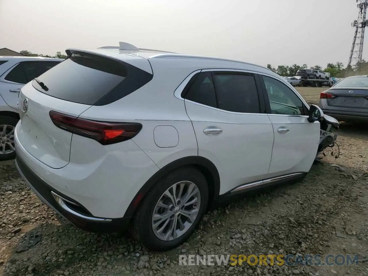 3 Photograph of a damaged car LRBAZLR45ND125303 BUICK ENVISION 2022
