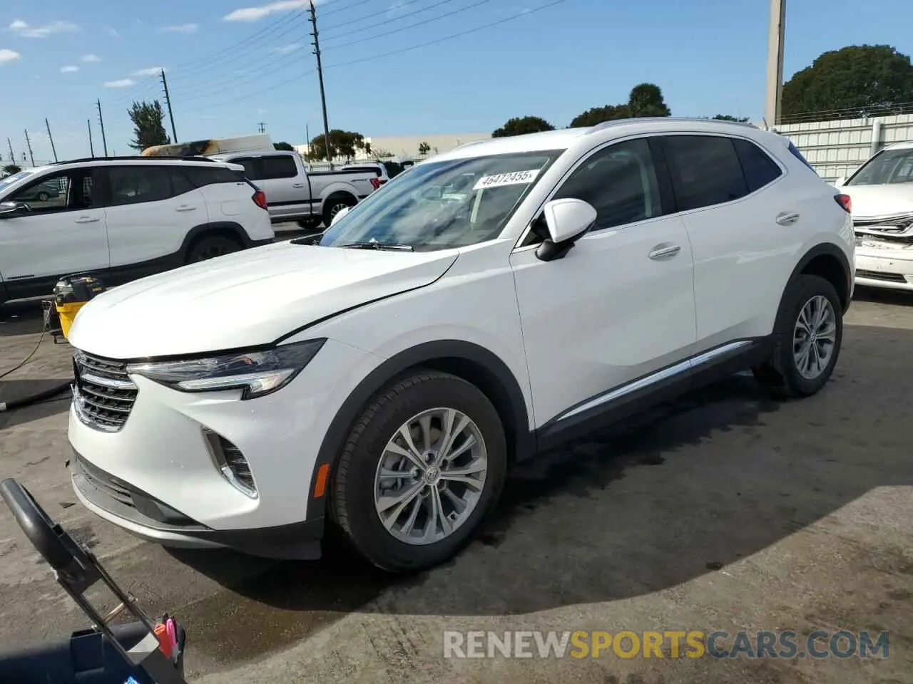 1 Photograph of a damaged car LRBAZLR46ND009866 BUICK ENVISION 2022