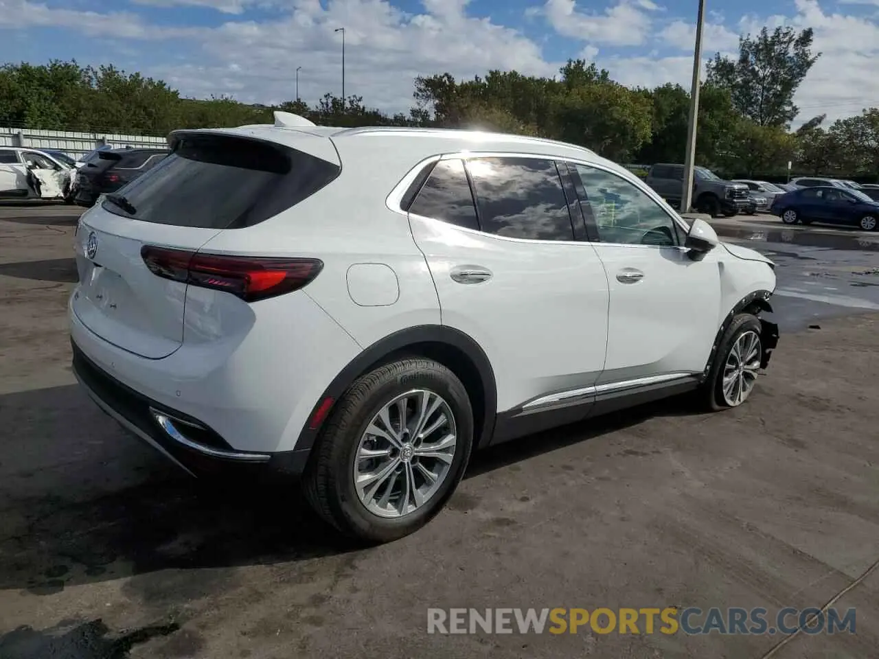 3 Photograph of a damaged car LRBAZLR46ND009866 BUICK ENVISION 2022