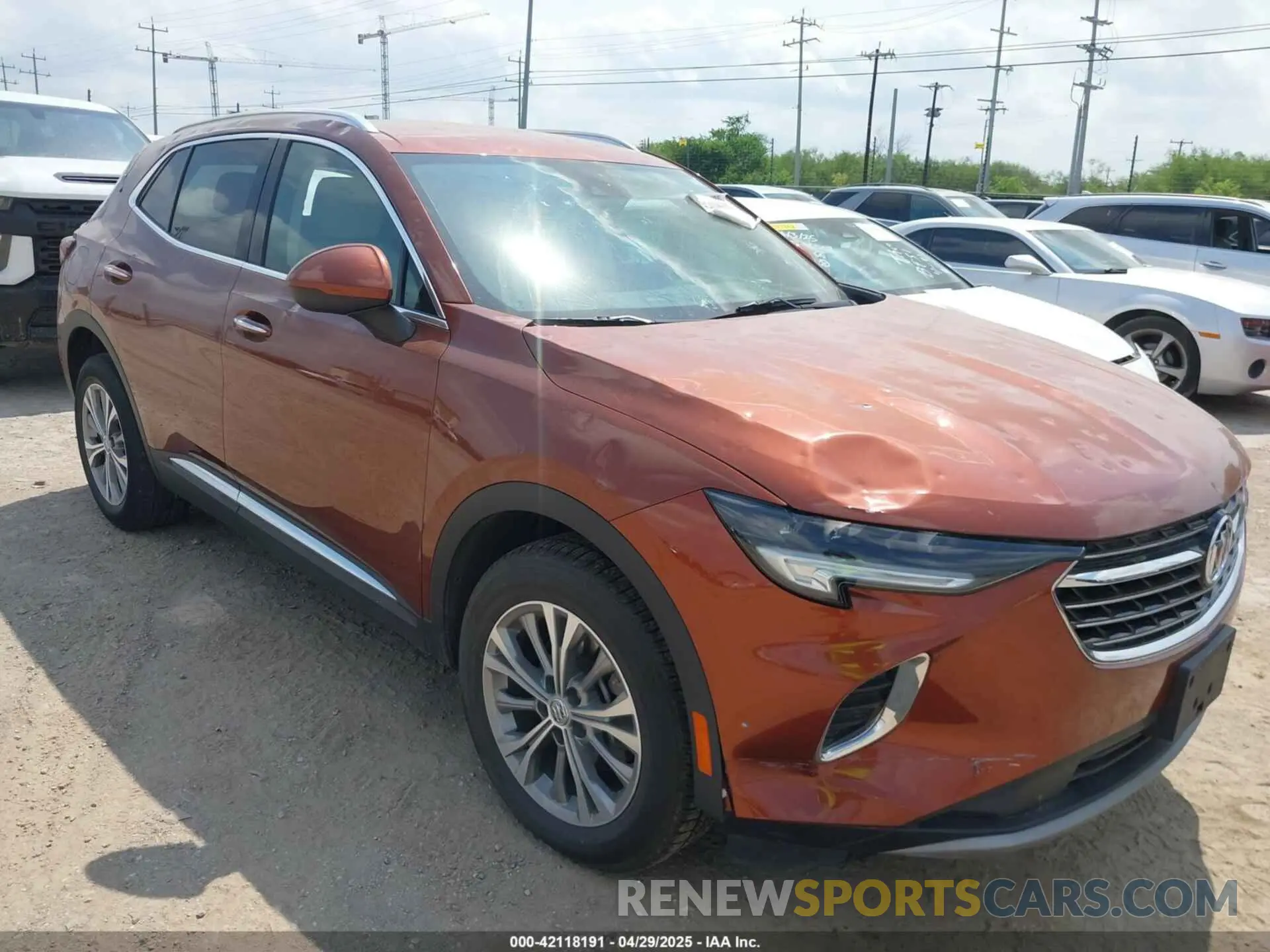1 Photograph of a damaged car LRBAZLR46ND064723 BUICK ENVISION 2022