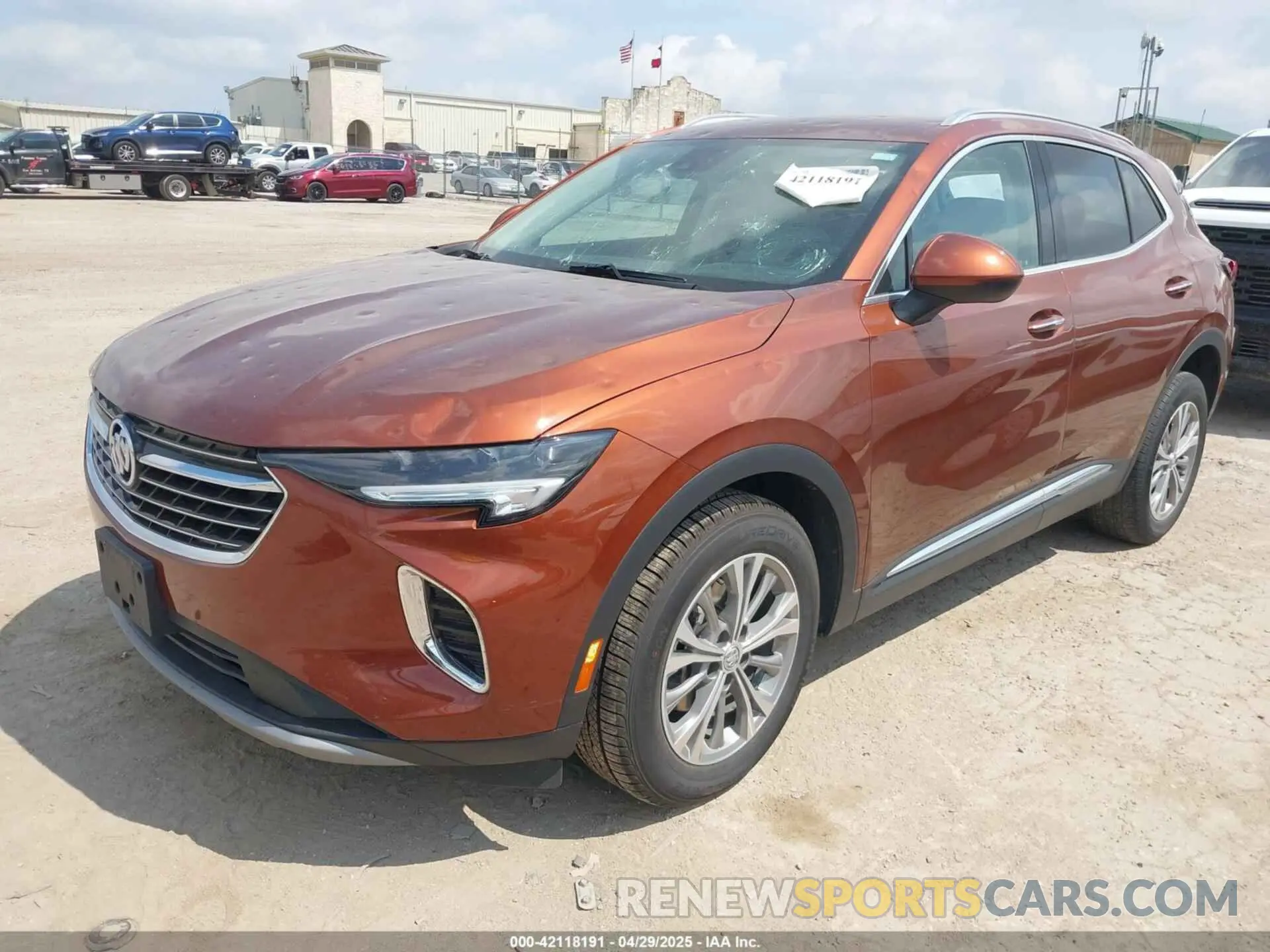 2 Photograph of a damaged car LRBAZLR46ND064723 BUICK ENVISION 2022