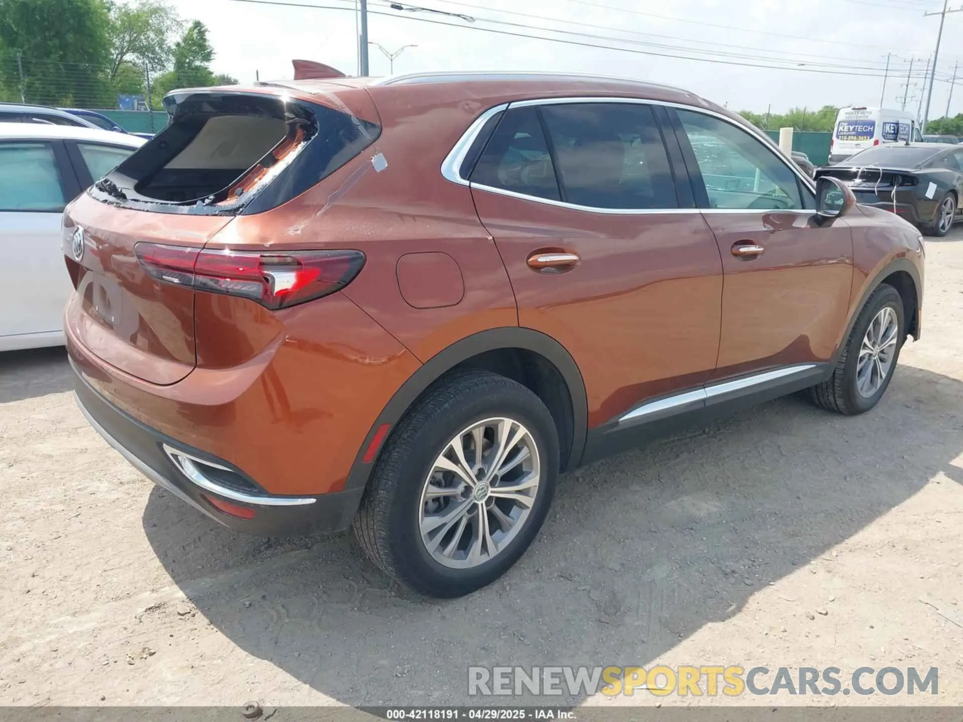 4 Photograph of a damaged car LRBAZLR46ND064723 BUICK ENVISION 2022