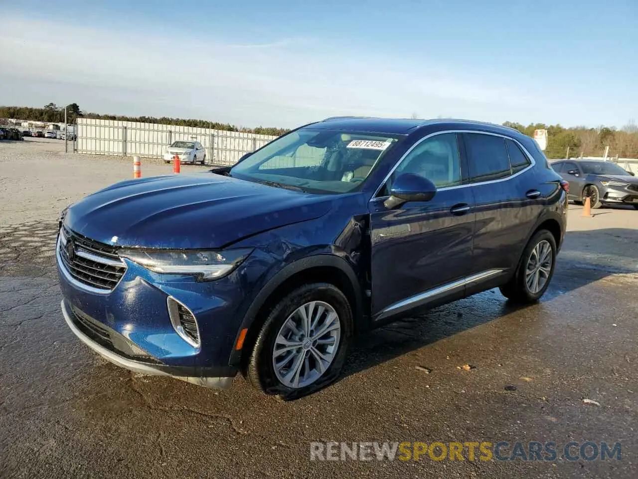 1 Photograph of a damaged car LRBAZLR46ND137623 BUICK ENVISION 2022
