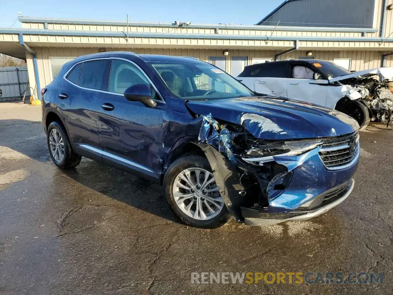 4 Photograph of a damaged car LRBAZLR46ND137623 BUICK ENVISION 2022