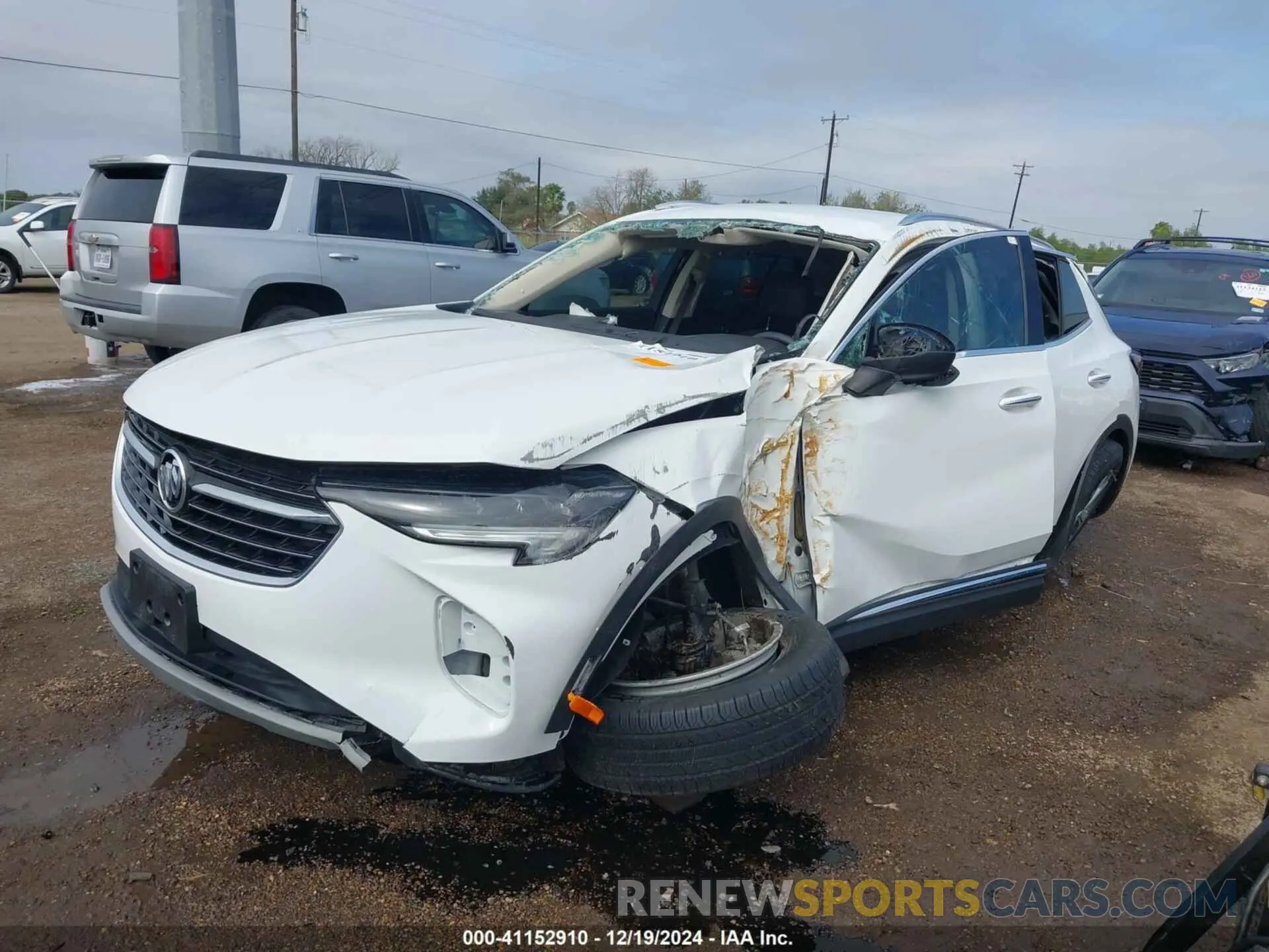 6 Photograph of a damaged car LRBAZLR4XND160760 BUICK ENVISION 2022