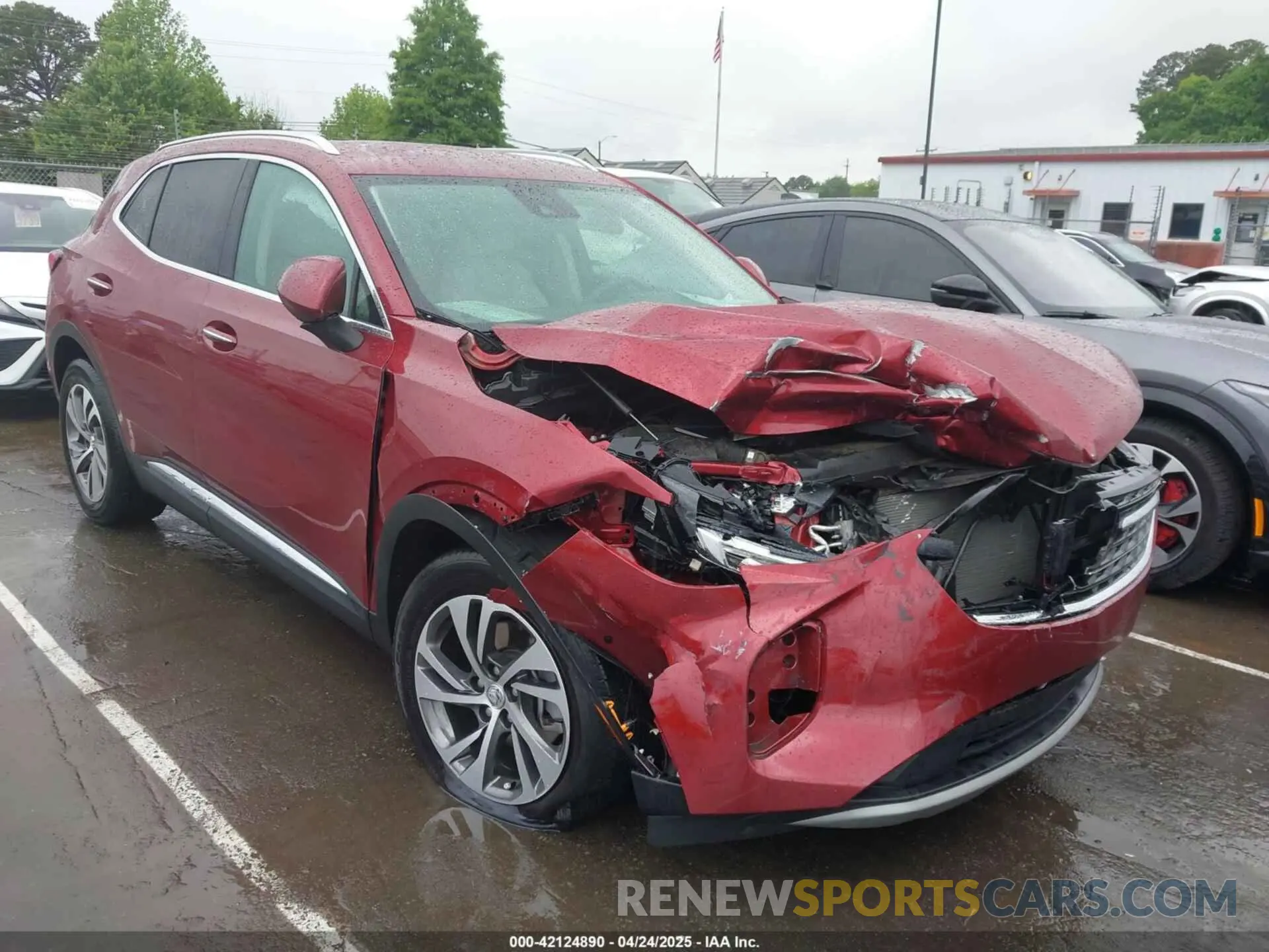 1 Photograph of a damaged car LRBFZNR40ND136355 BUICK ENVISION 2022