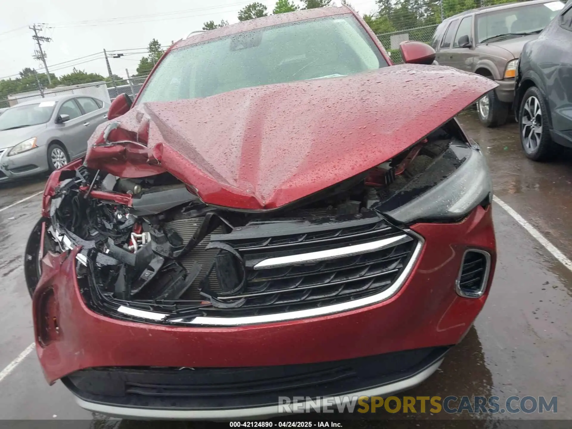 12 Photograph of a damaged car LRBFZNR40ND136355 BUICK ENVISION 2022