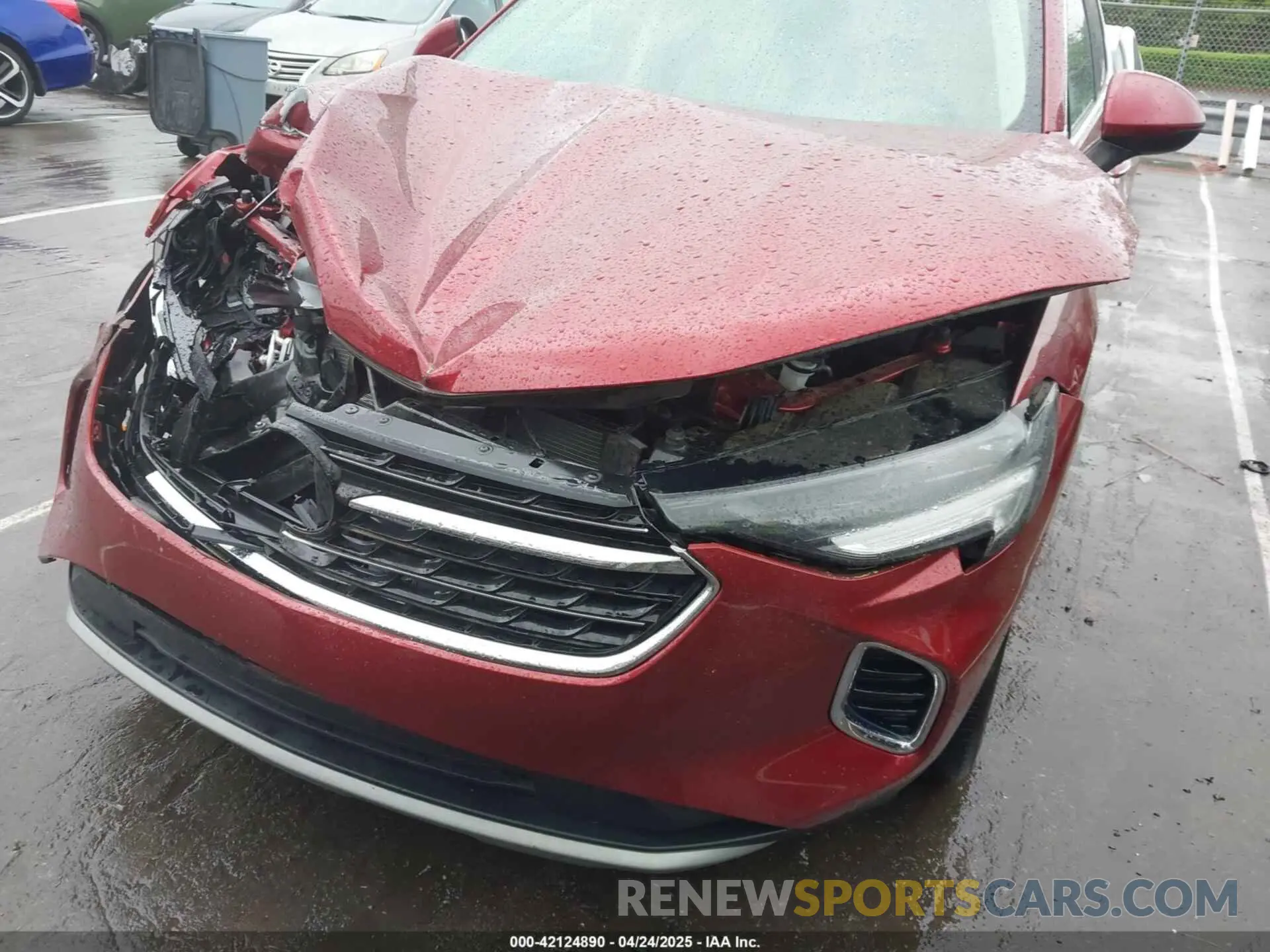 6 Photograph of a damaged car LRBFZNR40ND136355 BUICK ENVISION 2022