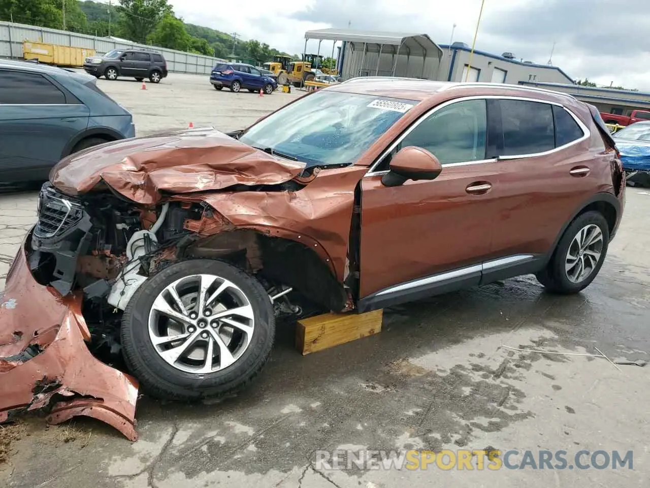 1 Photograph of a damaged car LRBFZNR41ND050973 BUICK ENVISION 2022