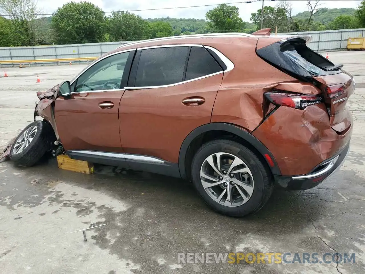 2 Photograph of a damaged car LRBFZNR41ND050973 BUICK ENVISION 2022