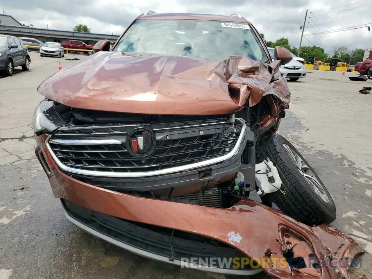5 Photograph of a damaged car LRBFZNR41ND050973 BUICK ENVISION 2022
