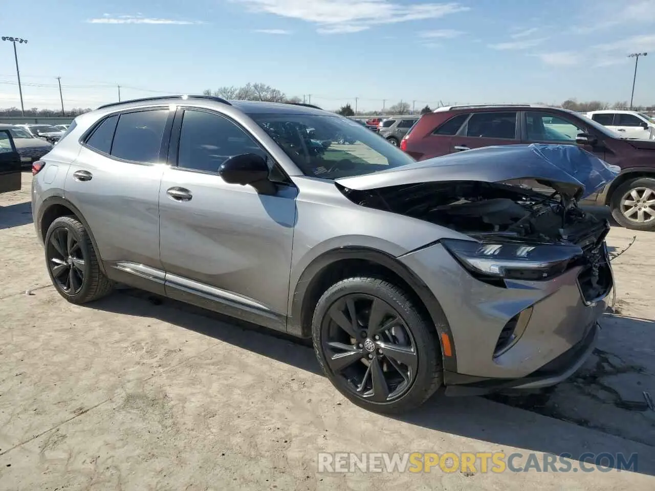 4 Photograph of a damaged car LRBFZNR47ND053473 BUICK ENVISION 2022