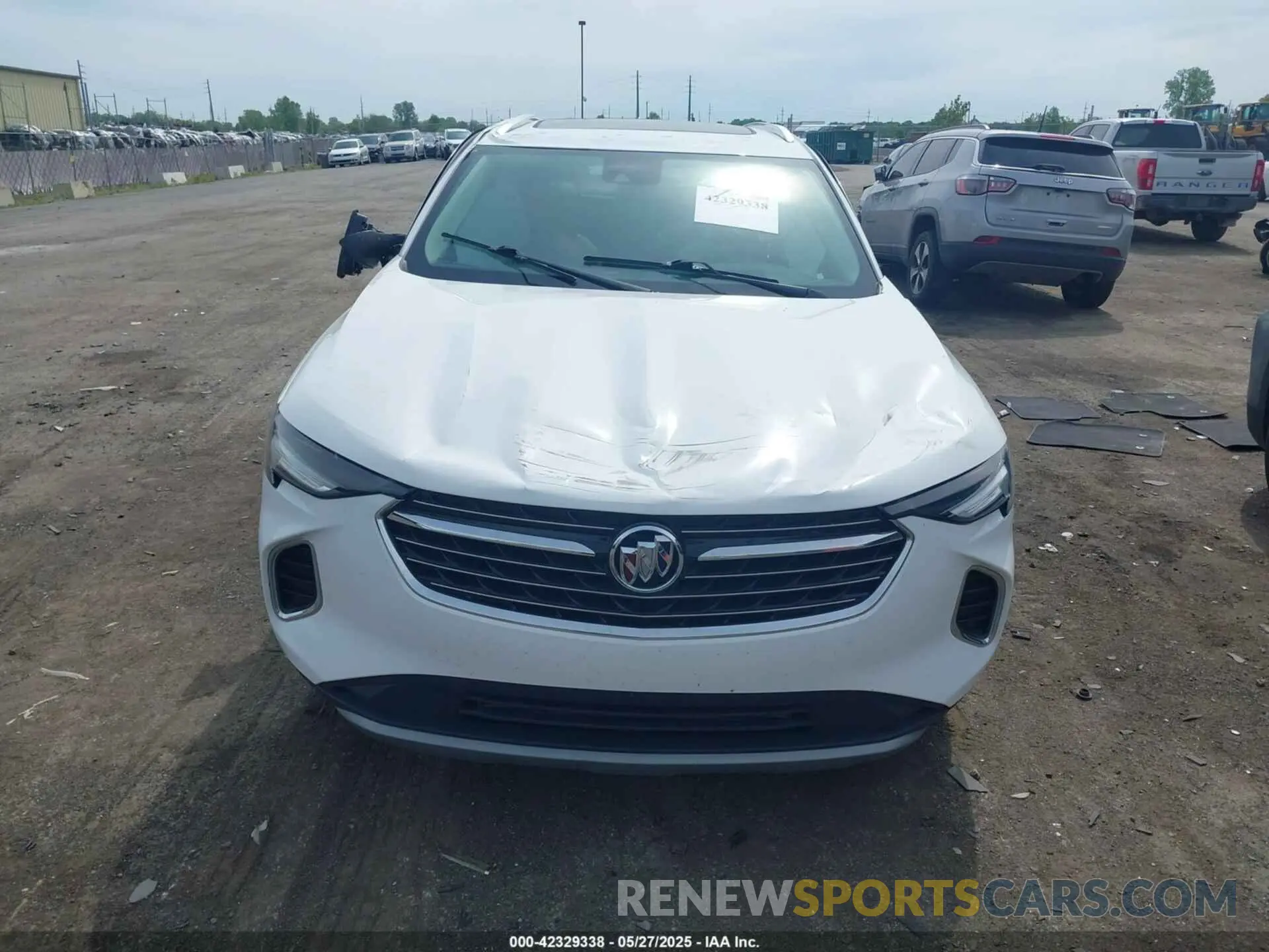 11 Photograph of a damaged car LRBFZNR47ND162869 BUICK ENVISION 2022
