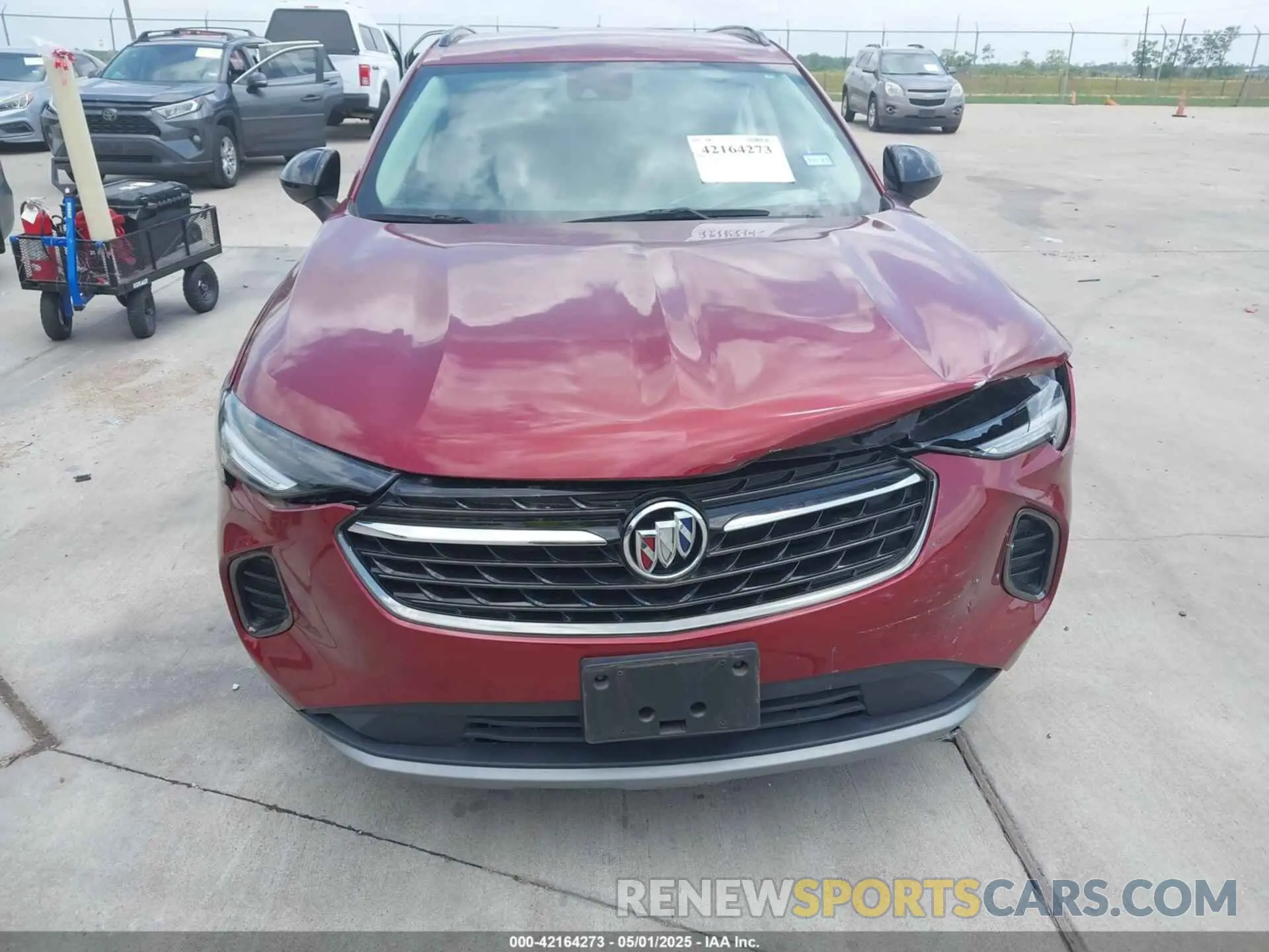 12 Photograph of a damaged car LRBFZNR48ND021633 BUICK ENVISION 2022